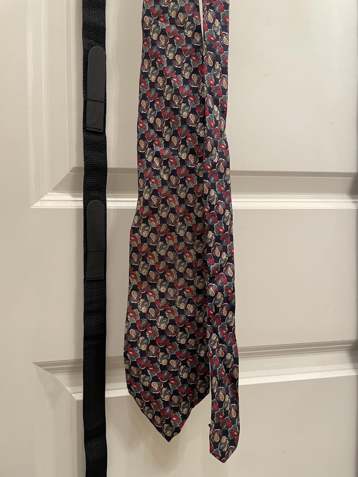 Christian Dior Monsieur Christian Dior Silk Tie - Vintage Patterned Design Size ONE SIZE - 3 Thumbnail