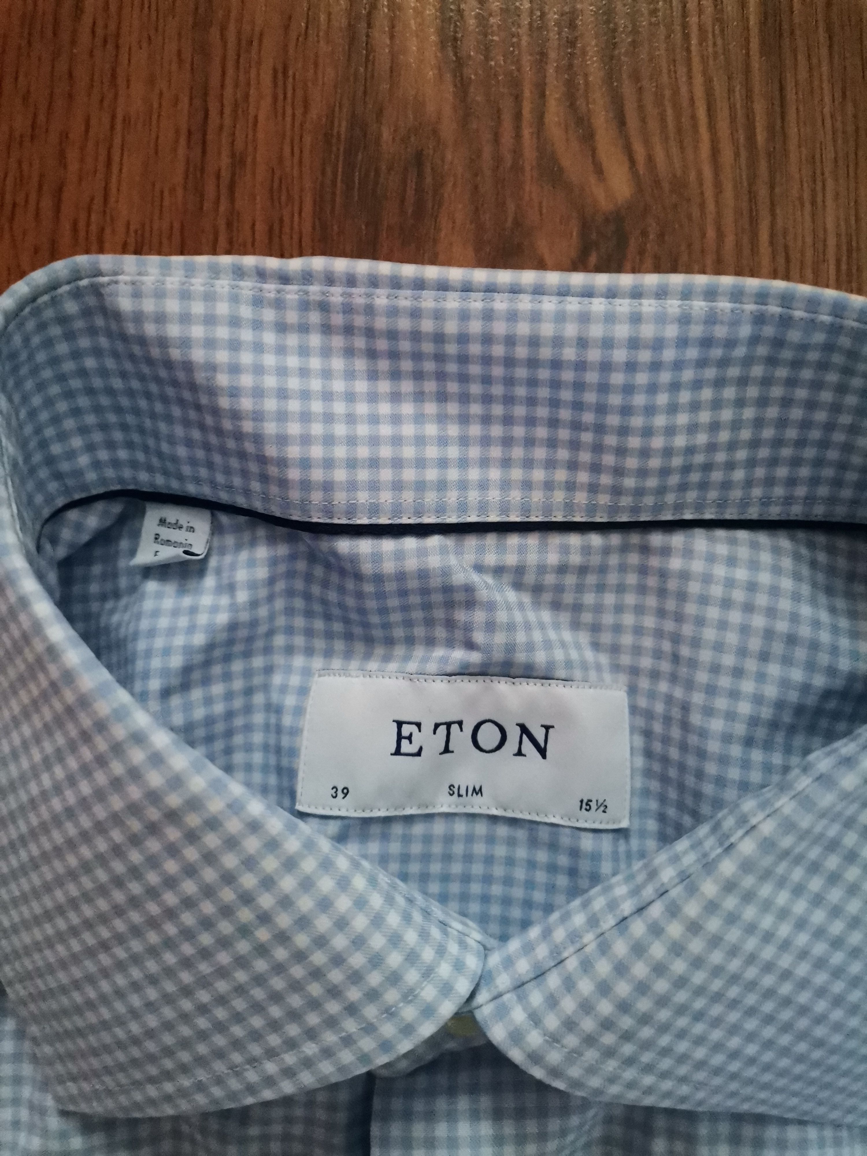 Eton Eton Checkered Shirt Size US M / EU 48-50 / 2 - 2 Thumbnail