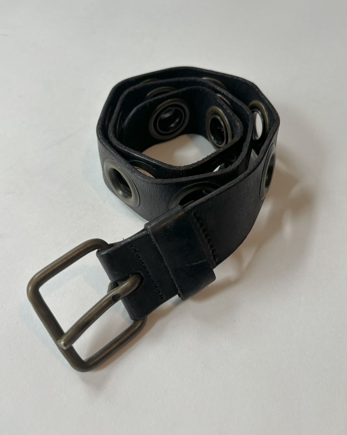 Katharine Hamnett London Vintage Katherine Hamnett London Active Studded/Eyelet Belt Size ONE SIZE - 6 Thumbnail