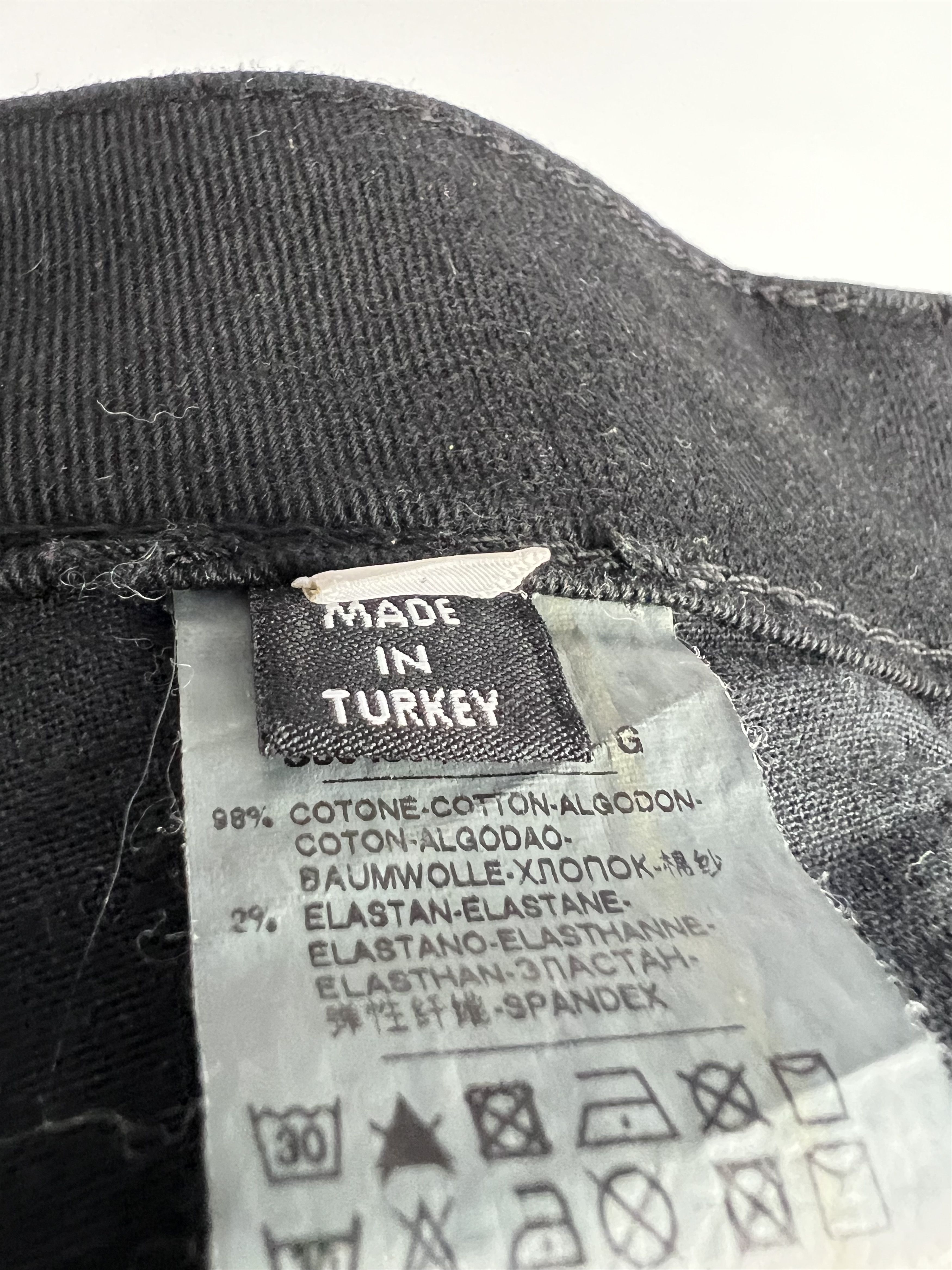 Dolce & Gabbana Dolce Gabbana Black Low Rise Skinny Jeans Size 26 Size 26" / US 2 / IT 38 - 11 Thumbnail