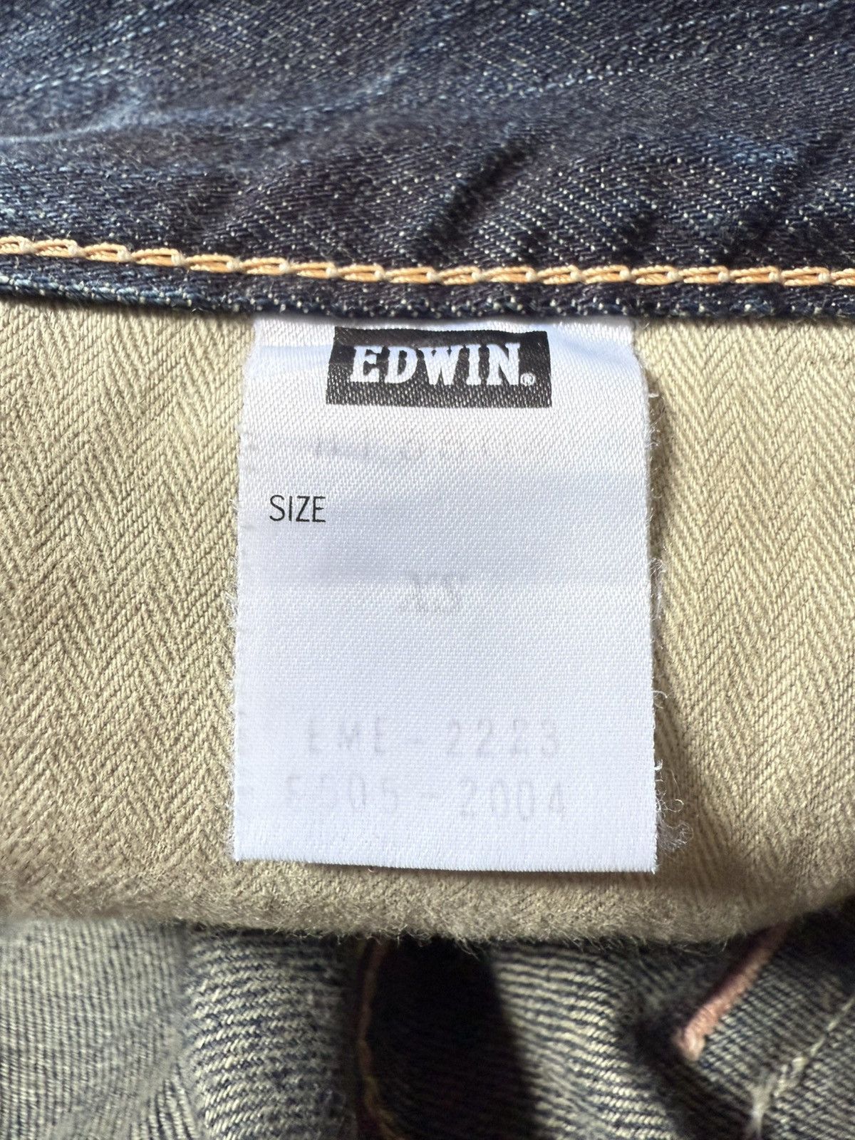 Le Grande Bleu (L.G.B.) Edwin 503 Japan Muddy Wash Flared Jeans Size US 28 / EU 44 - 23 Thumbnail