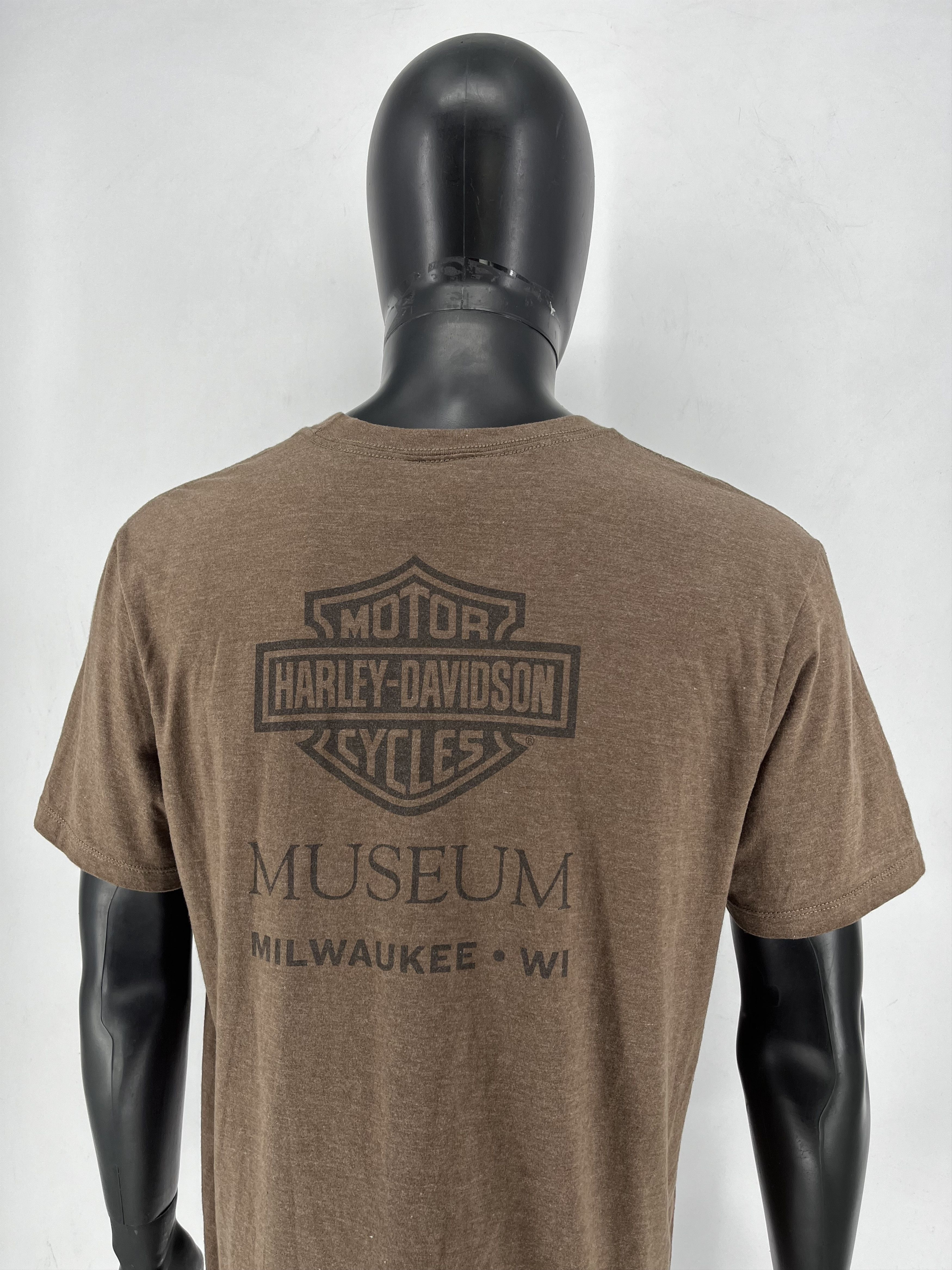 Harley Davidson Harley Davidson Museum Mens Flag T-Shirt Size L Milwaukee Size US L / EU 52-54 / 3 - 12 Thumbnail