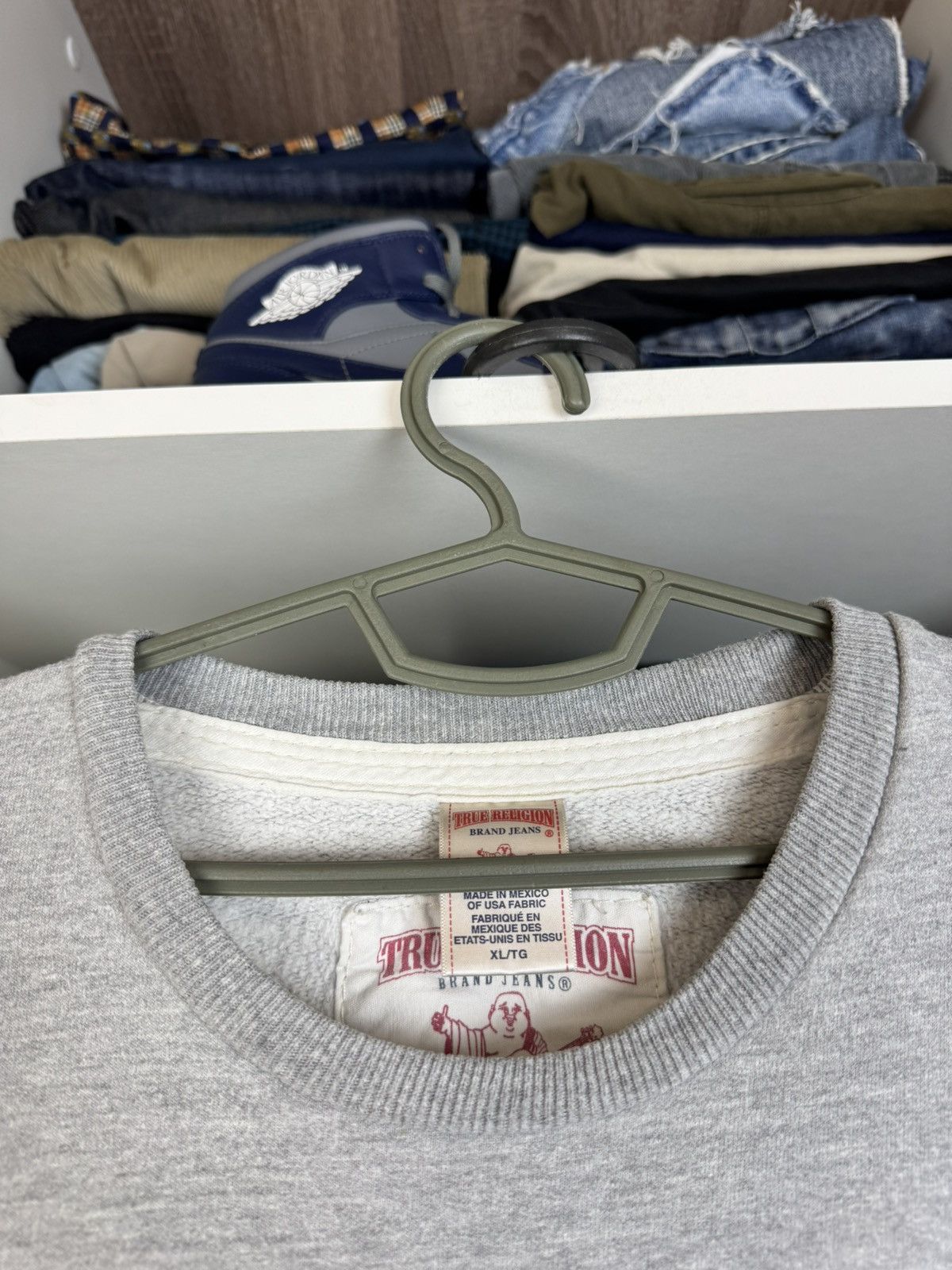 True Religion True Religion Small Logo Crewneck Sweatshirt Size US XL / EU 56 / 4 - 3 Thumbnail