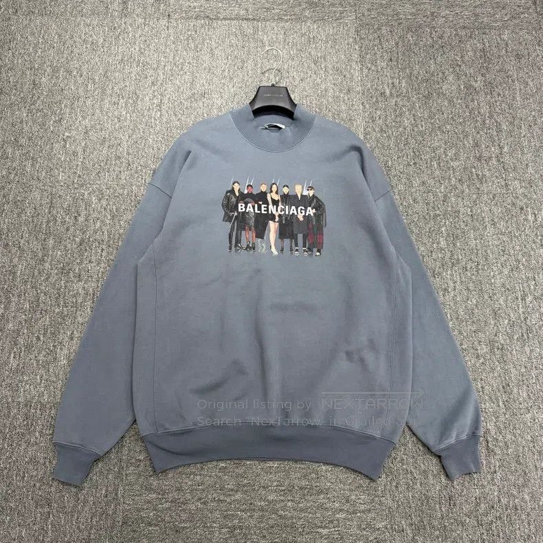 Balenciaga Balenciaga Portrait Printed Hoodie Size US XS / EU 42 / 0 - 1 Thumbnail
