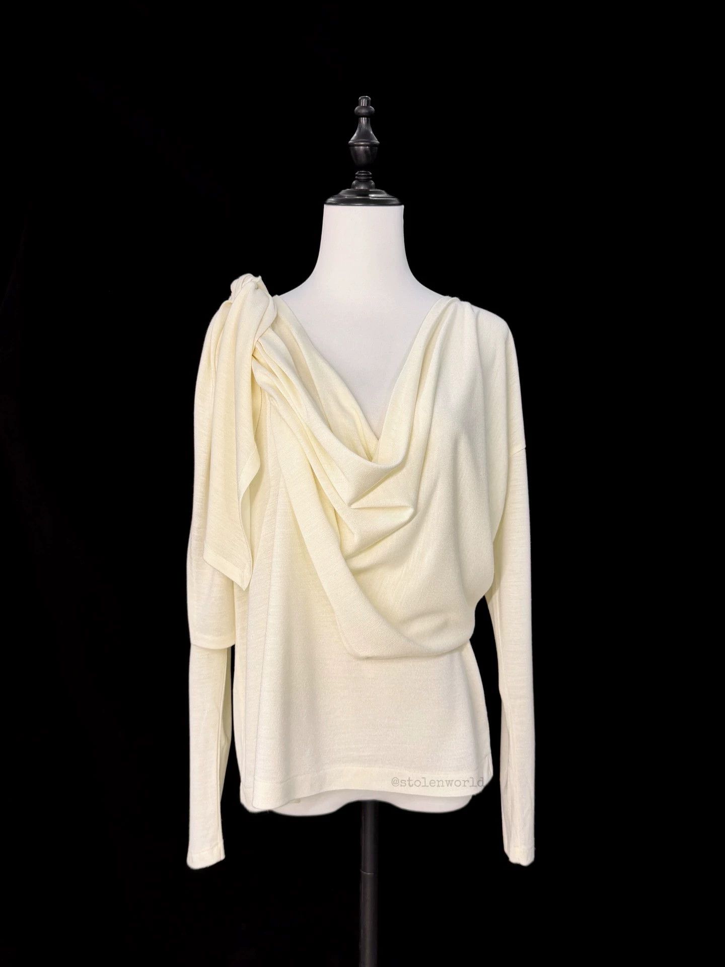 Issey Miyake ISSEY MIYAKE 80s Irregular Pleats Tie-Up Top Size M / US 6-8 / IT 42-44 - 7 Thumbnail