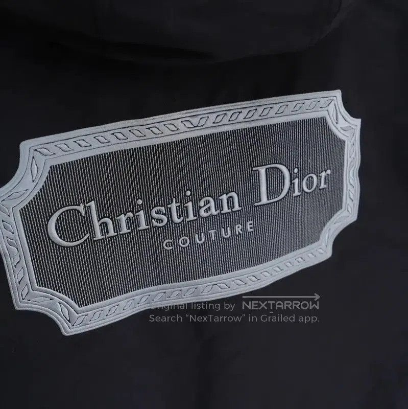 Dior Dior Black Logo Mid-Length Coat for Men . Size US M / EU 48-50 / 2 - 5 Thumbnail