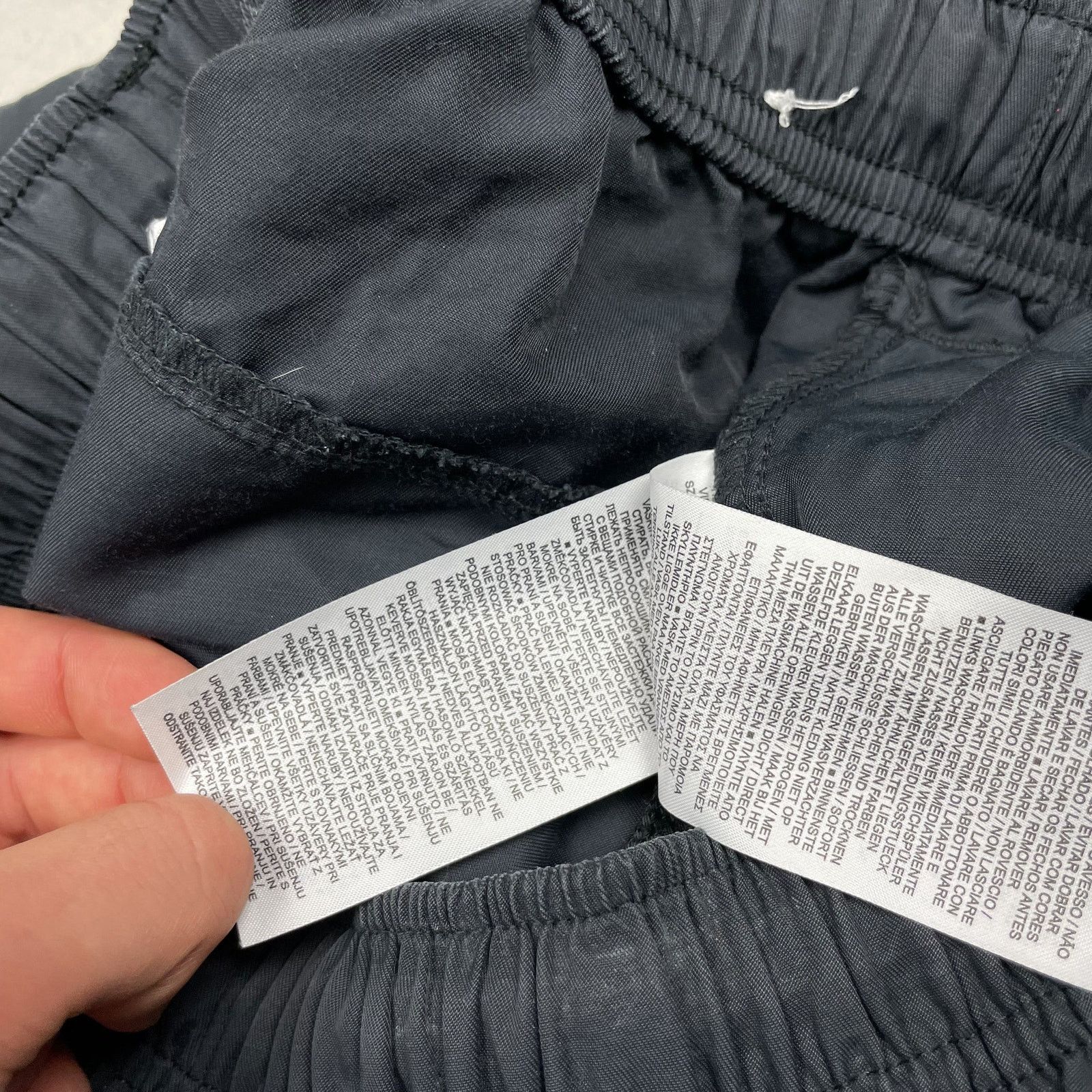 Nike Nike Sportswear Repeat Men's Black Cotton Woven Pants Small Size US 30 / EU 46 - 13 Thumbnail