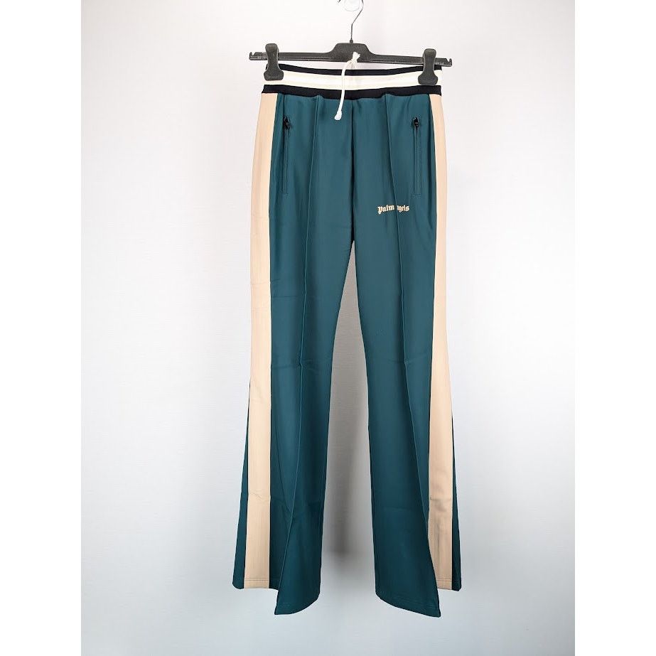 Palm Angels o1rshd1 Ultralight Flare Track Pant In Petrol Blue Size US 30 / EU 46 - 2 Thumbnail