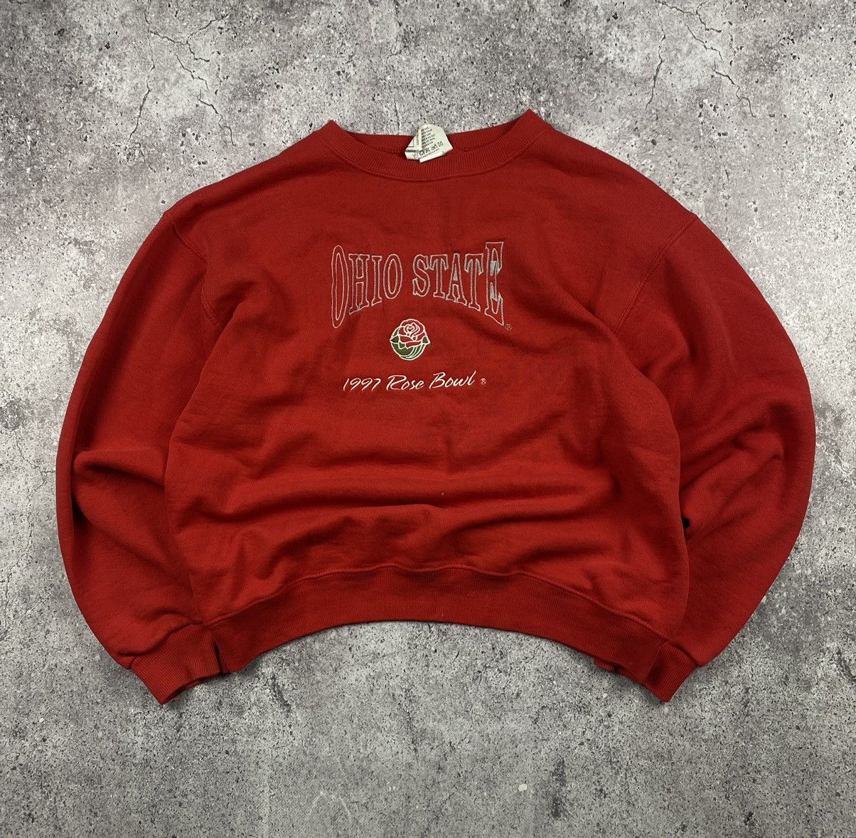 Lee × Vintage VINTAGE 1996 OHIO STATE UNIVERSITY OSU COLLEGE CREWNECK Size US L / EU 52-54 / 3 - 1 Thumbnail