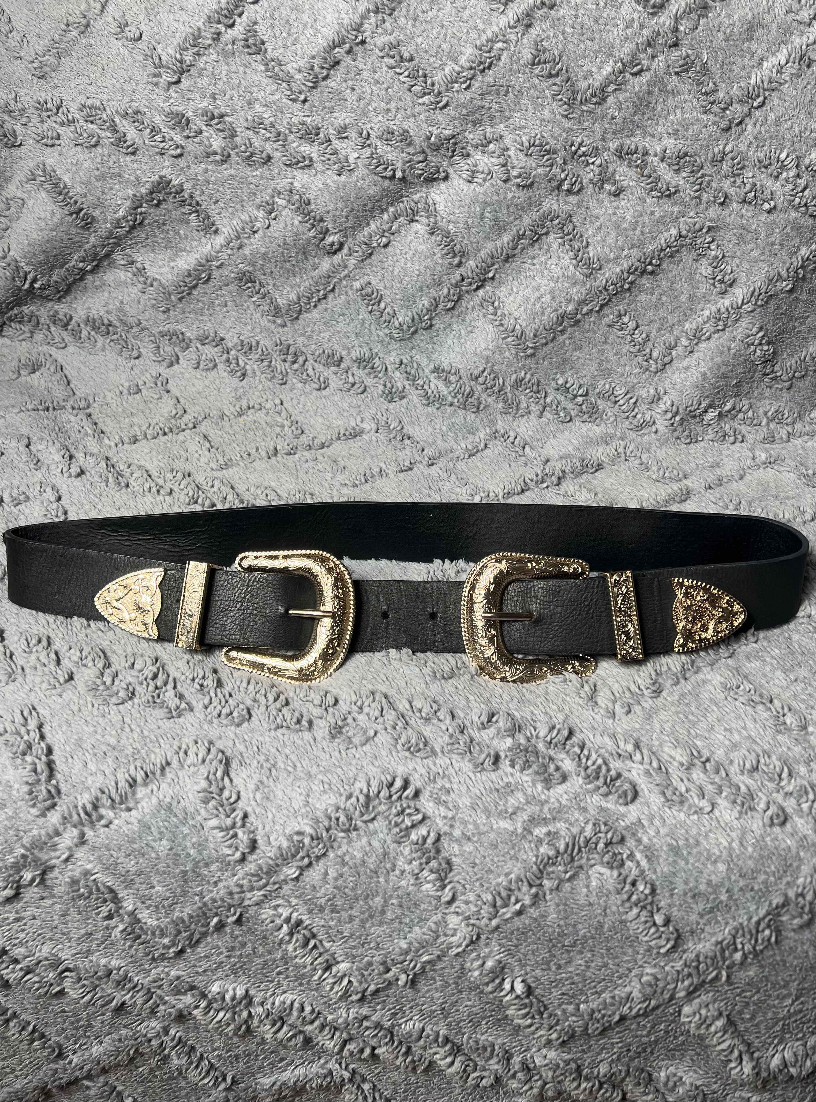 Hysteric Glamour × If Six Was Nine Double Buckle belt B.B. Simons styled belt Size ONE SIZE - 1 Thumbnail