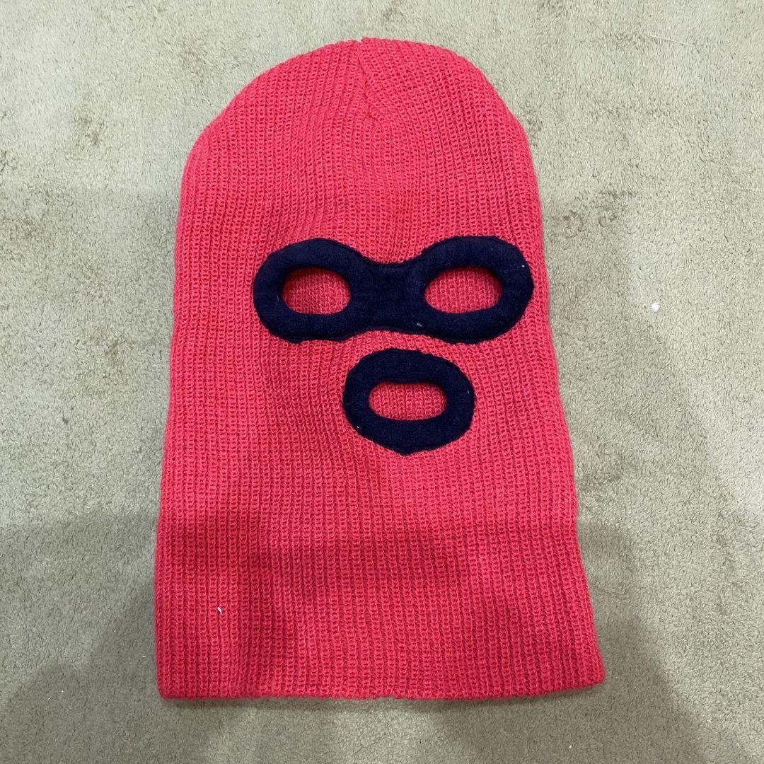 image of Beauty Beast x Doublet Balaclava Made In Japan in Red, Men's