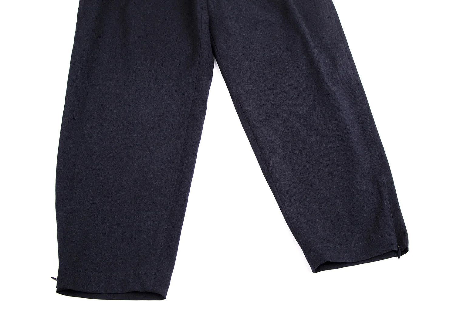 Yohji Yamamoto Yohji Yamamoto Wool Gabardine Zip Pants Navy 2 Size US 32 / EU 48 - 7 Thumbnail