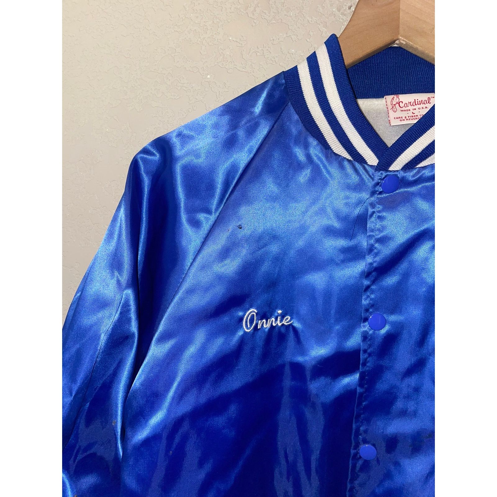 Vintage Vintage New Mexico Bomber Jacket Champions ASA 90s 80s Large Size US L / EU 52-54 / 3 - 4 Thumbnail