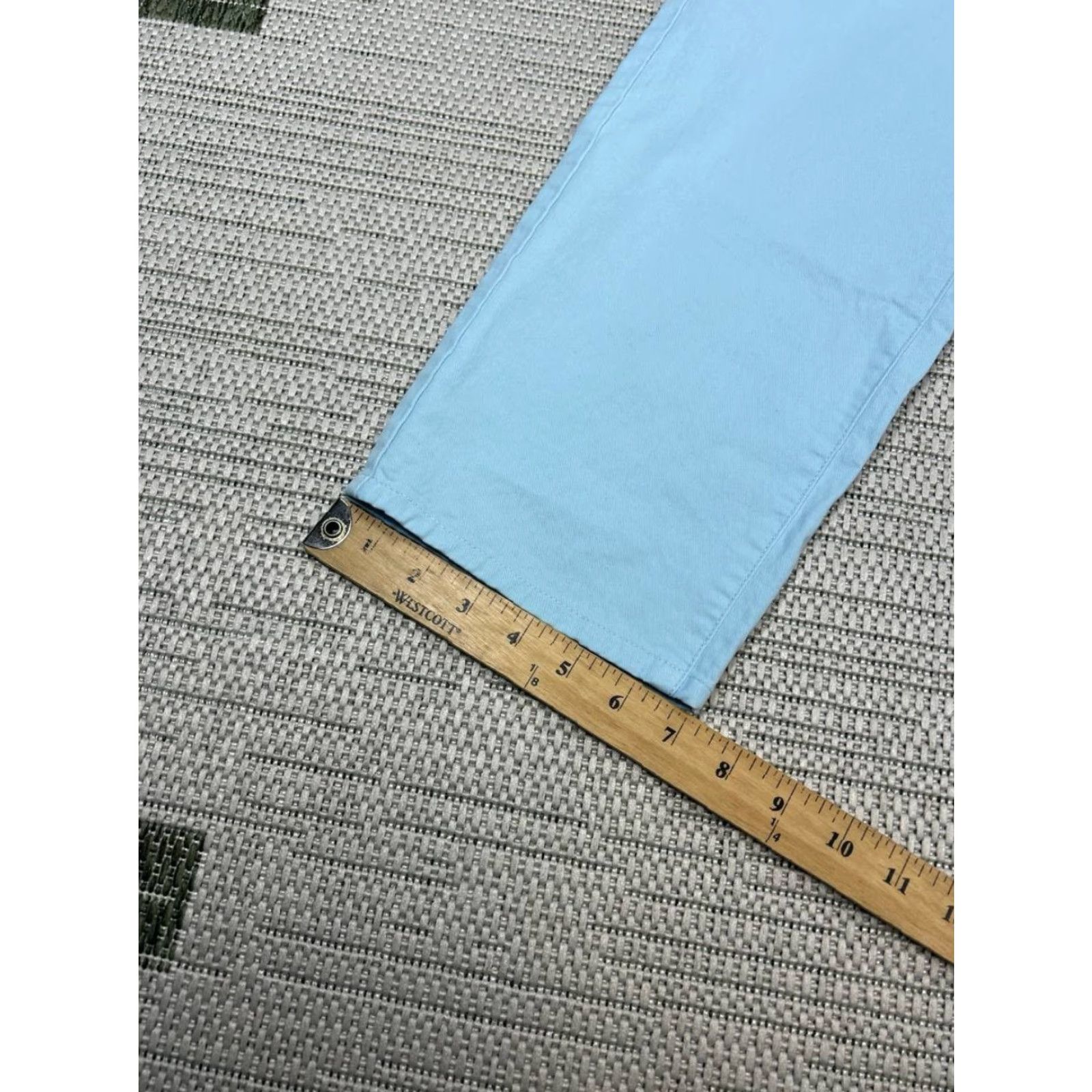 Bonobos Bonobos Chino Pants Mens 33 Athletic Fit Blue Mid Rise Straight Leg Cotton Spandex Casual Size US 33 - 6 Thumbnail