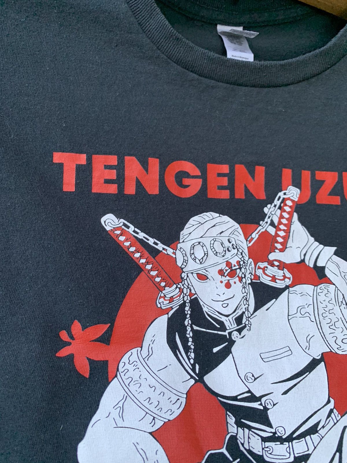 Anime Demon Slayer Tengen Uzui Anima Tee Y2K Streetwear Shirt Size US S / EU 44-46 / 1 - 4 Thumbnail