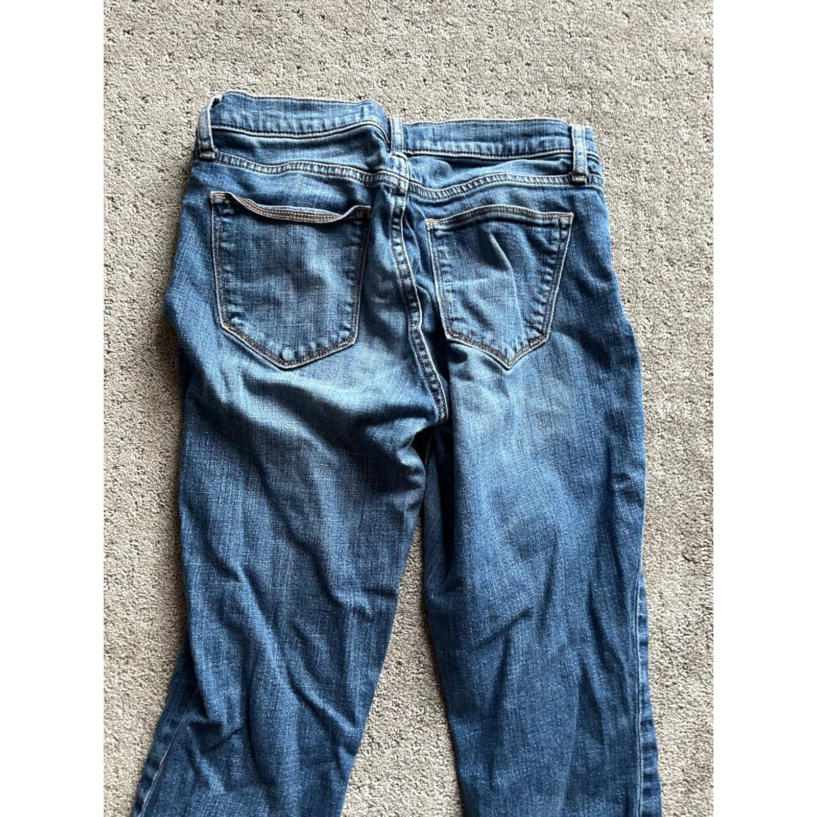Gap Gap Jeans 27R Regular Women True Skinny Ankle Blue Wash Stretch Denim Jeans Women Slim Skinny Rise Mid -Signature? Size 27" / US 4 / IT 40 - 4 Thumbnail