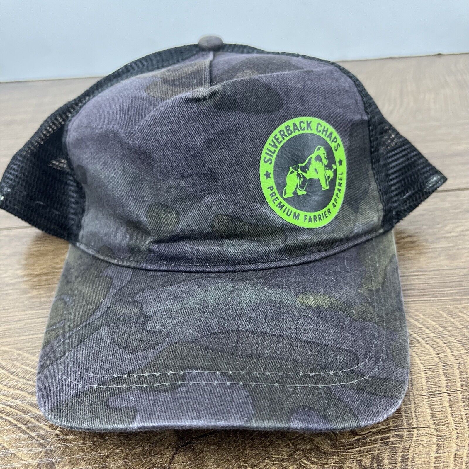Other Silverback Chaps Hat Adjustable Hat Black Hat Adult Fit Blac Size ONE SIZE - 2 Thumbnail