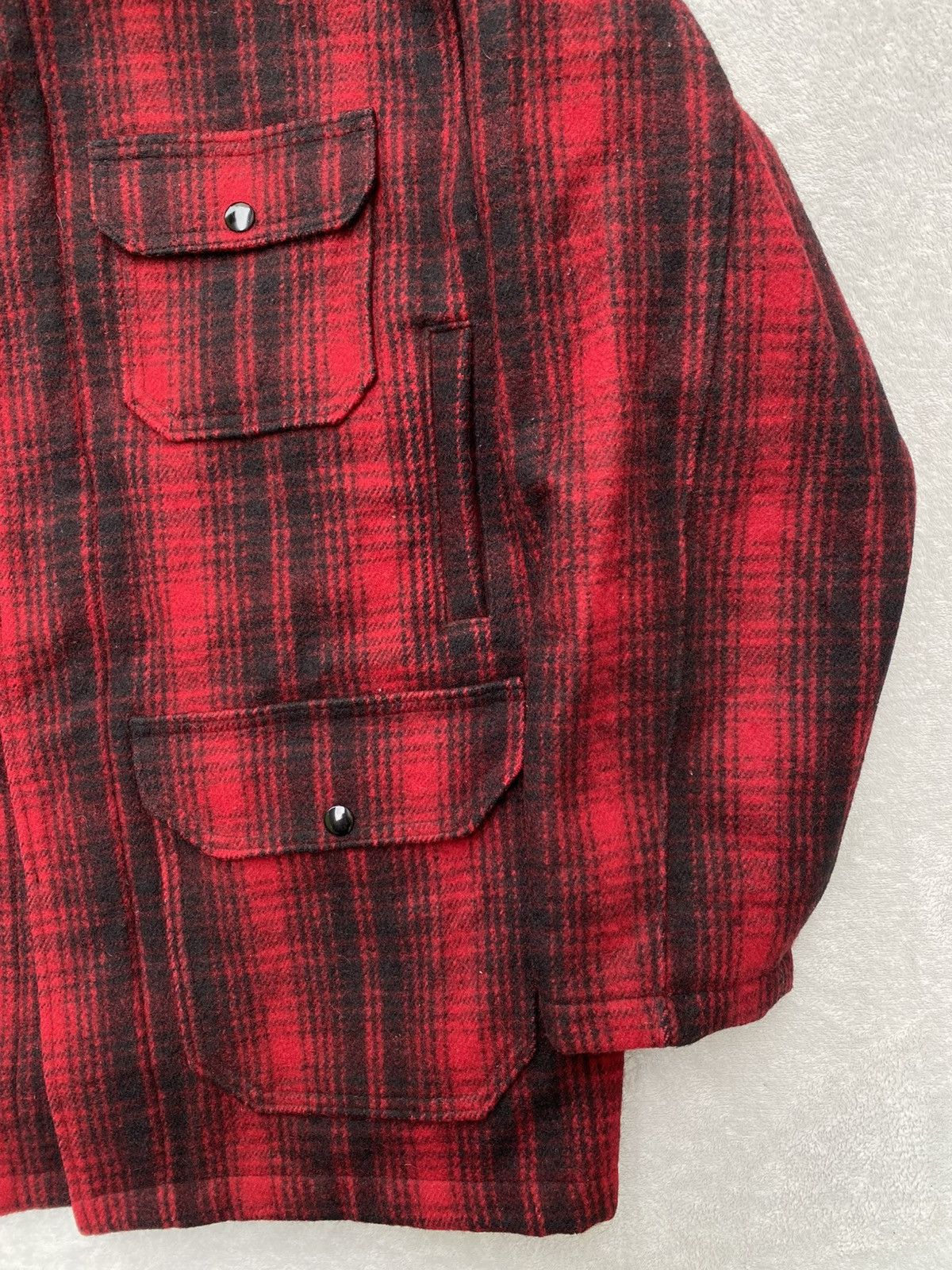 Woolrich Woolen Mills 1980s Woolrich Mackinaw Buffalo Plaid Hunting Jacket Size US M / EU 48-50 / 2 - 3 Thumbnail