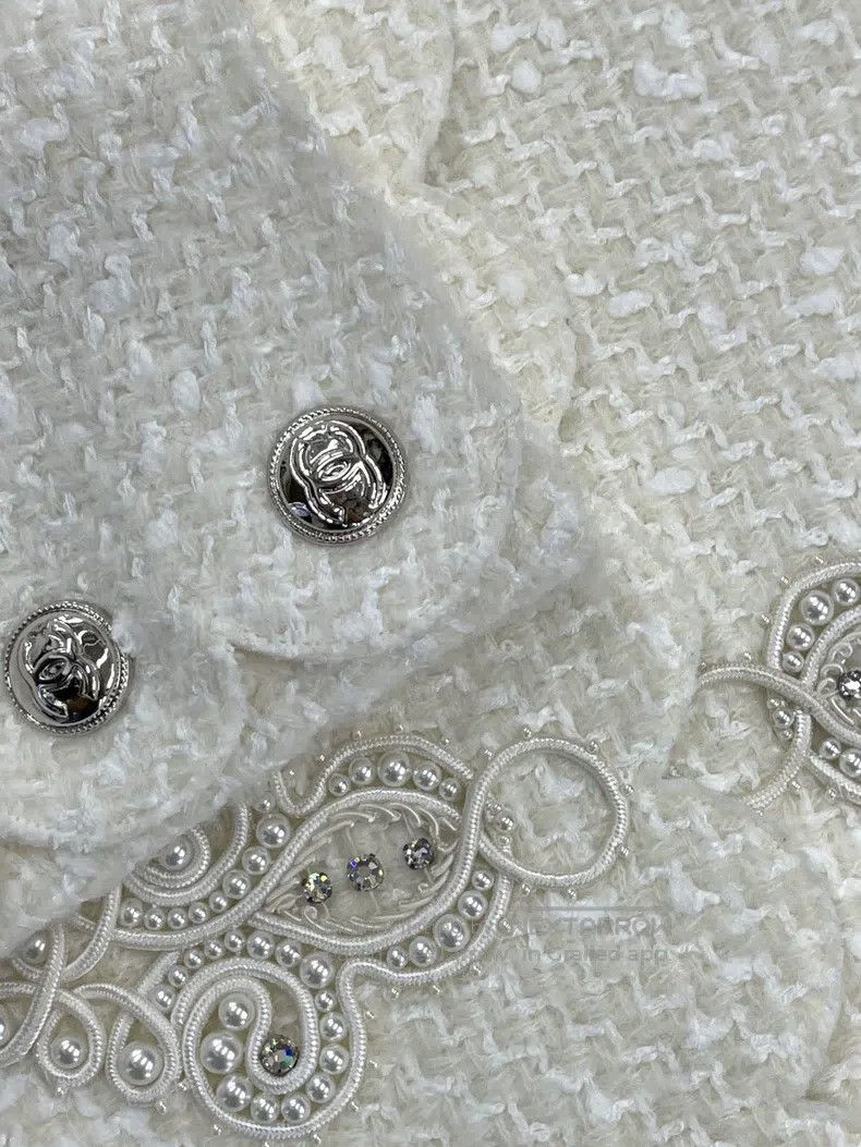 Chanel Chanel 20K Equestrian Series Ruffled Nailed Bead Buckle Ja Size XS / US 0-2 / IT 36-38 - 3 Thumbnail