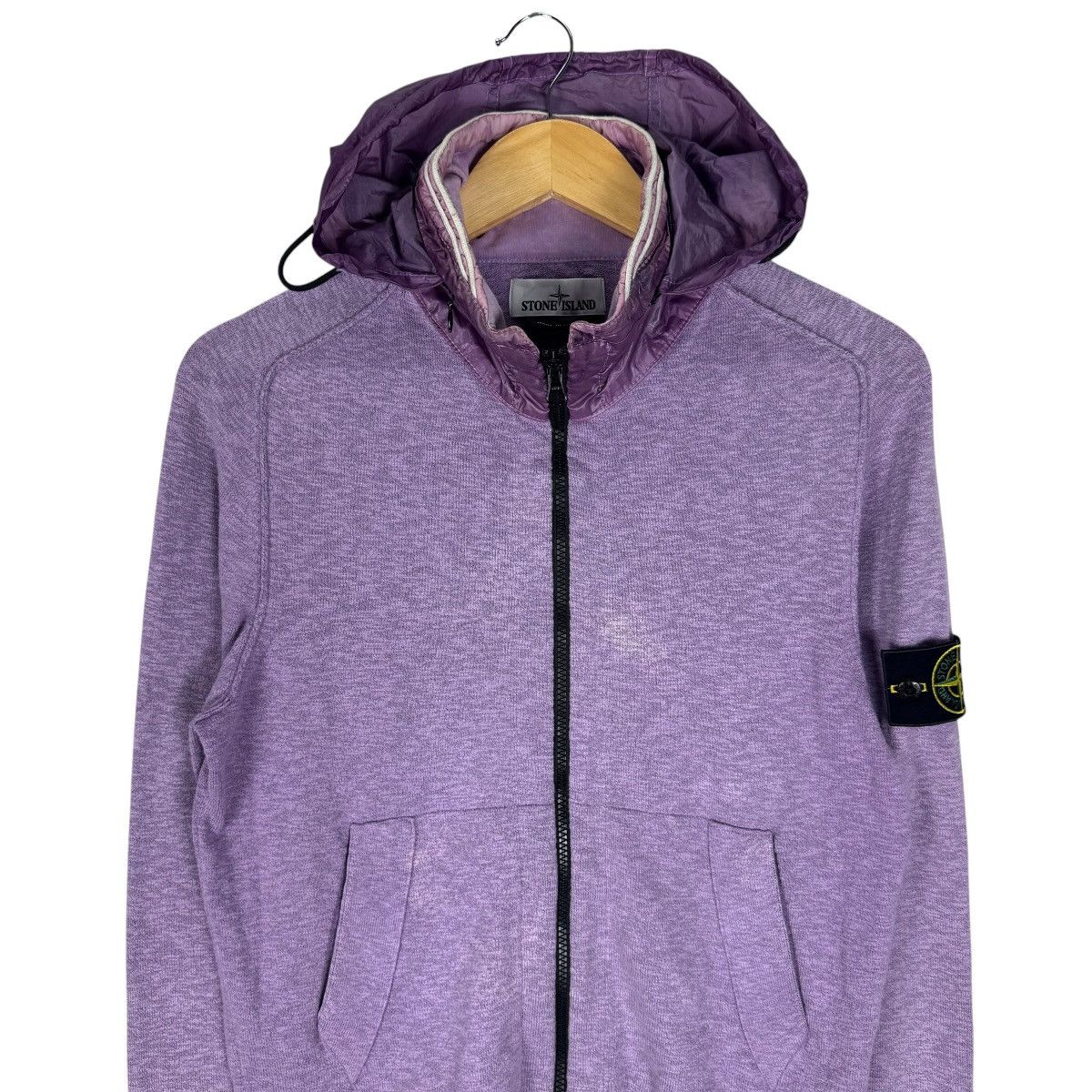 Stone Island 🌟STONE ISLAND HOODIE SS2014 MUSSOLA GOMMATA SWEATER Size US S / EU 44-46 / 1 - 4 Thumbnail