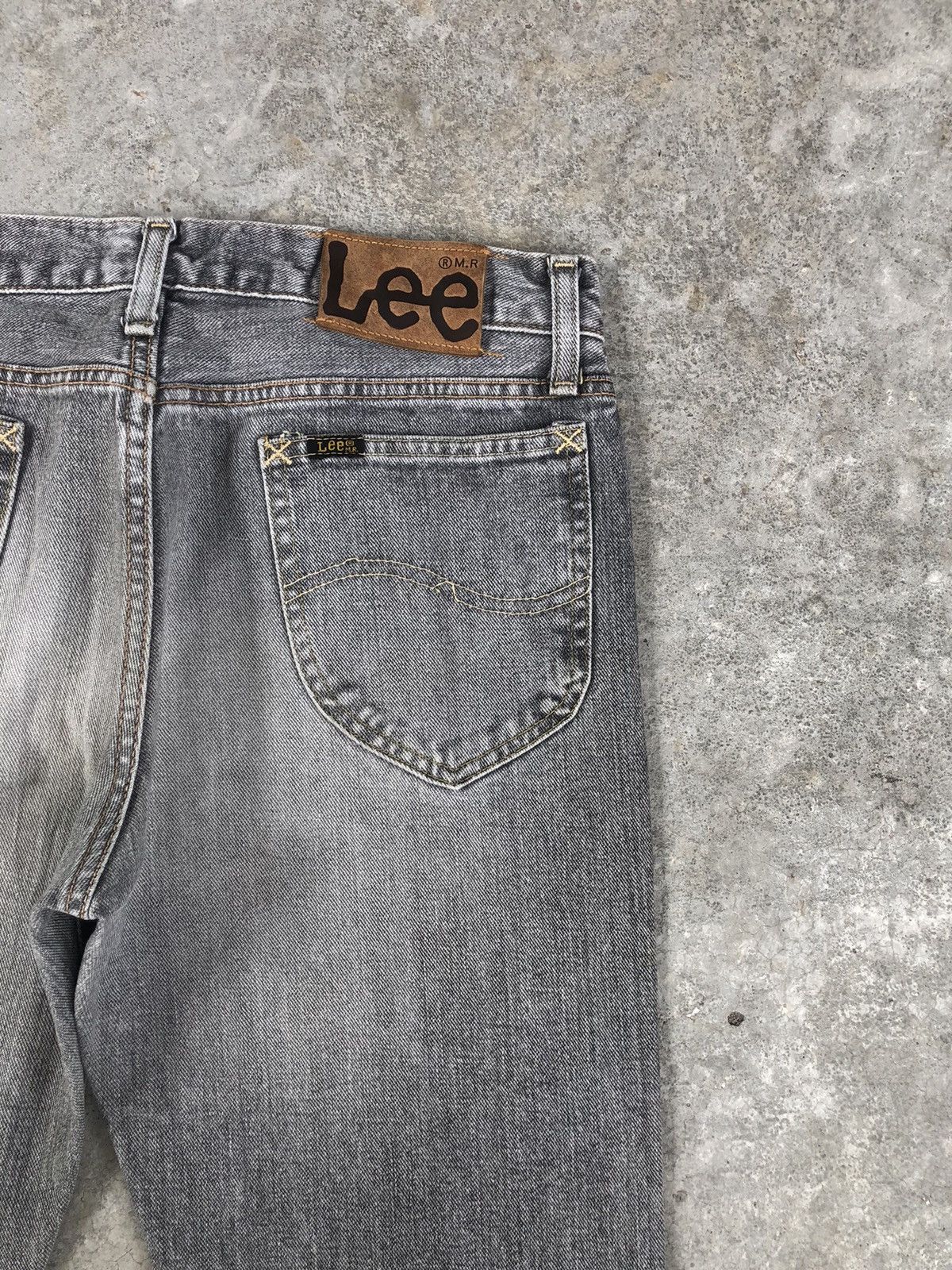 If Six Was Nine Japanese Lee Flared Jeans Distressed Jeans Size US 31 - 10 Thumbnail