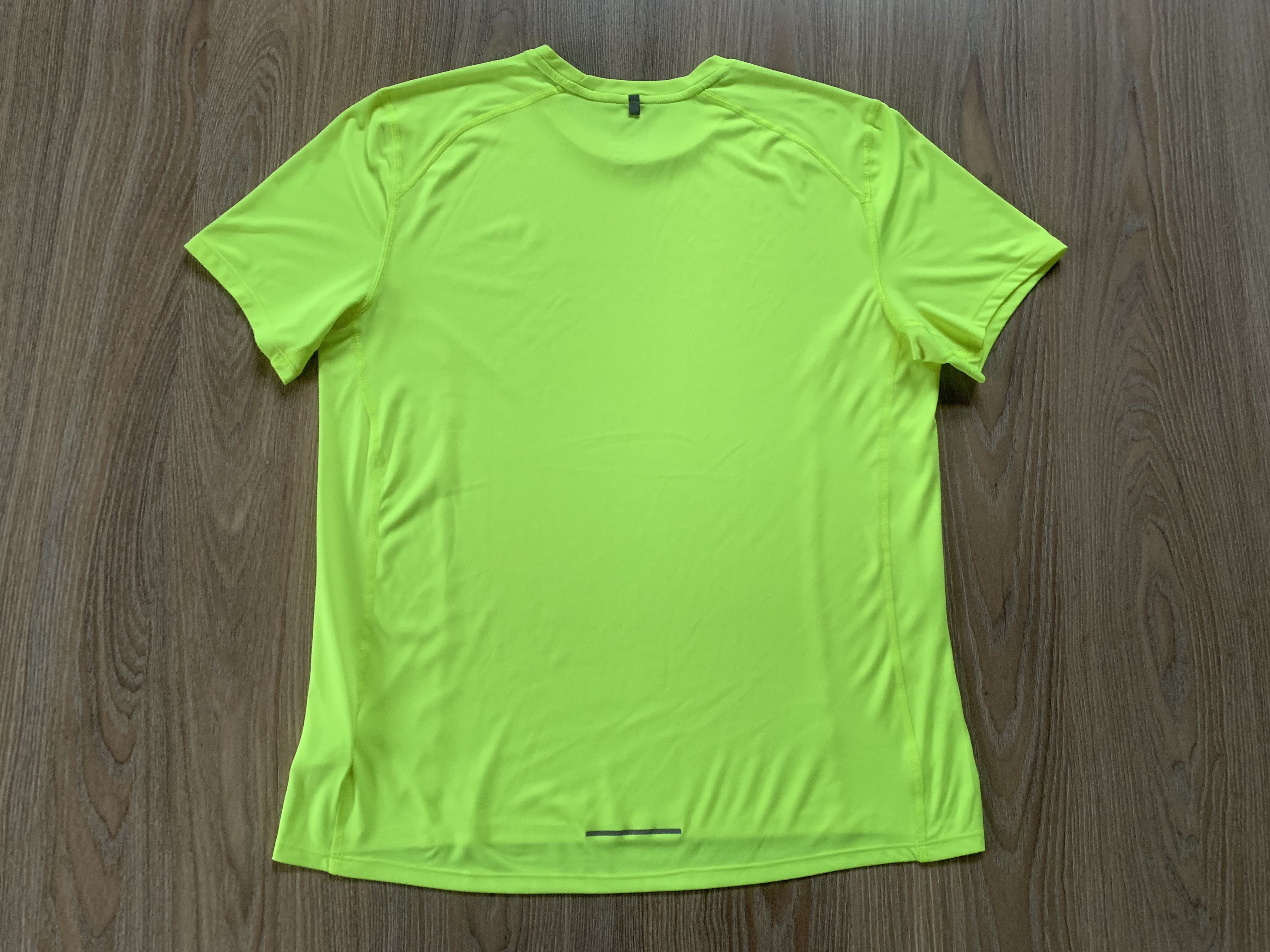 Nike Nike Running Light Green Training T Shirt Size US L / EU 52-54 / 3 - 3 Thumbnail