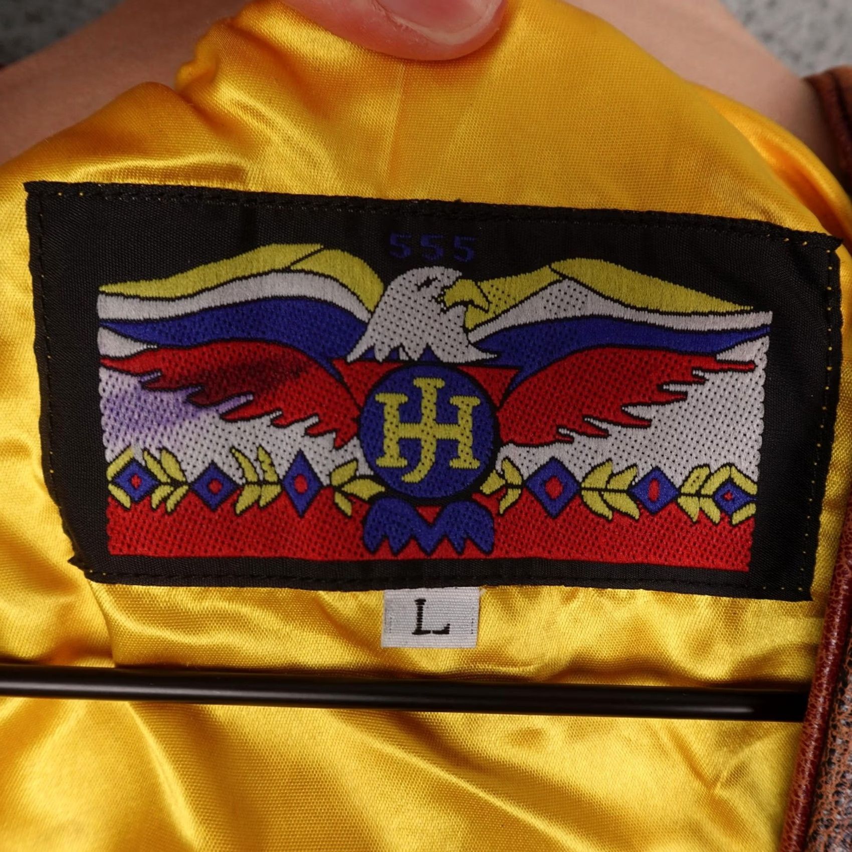 Hamilton VINTAGE Jeff Hamilton Vest Mens Large Brown Leather Looney Tunes 1992 90s USA Size US L / EU 52-54 / 3 - 3 Thumbnail