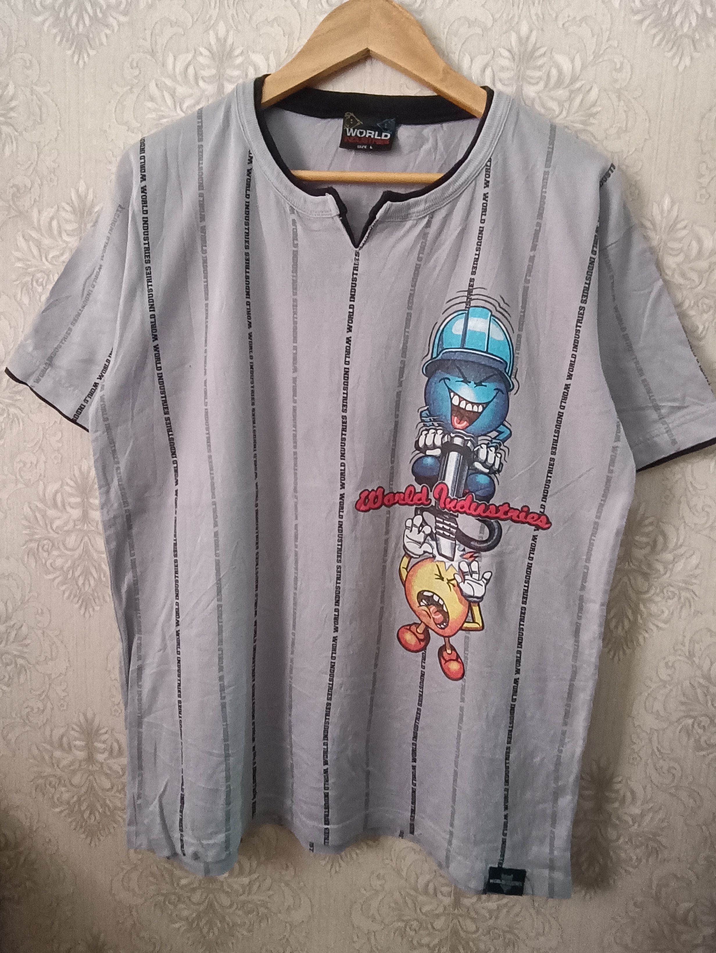 Hook-Ups World Industries Skate Tee Size US L / EU 52-54 / 3 - 1 Thumbnail