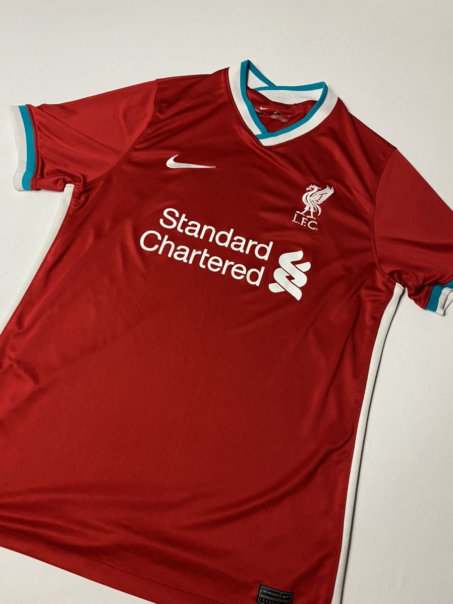 Nike 💥Nike Liverpool 2020-21 Home Jersey Size US L / EU 52-54 / 3 - 2 Thumbnail