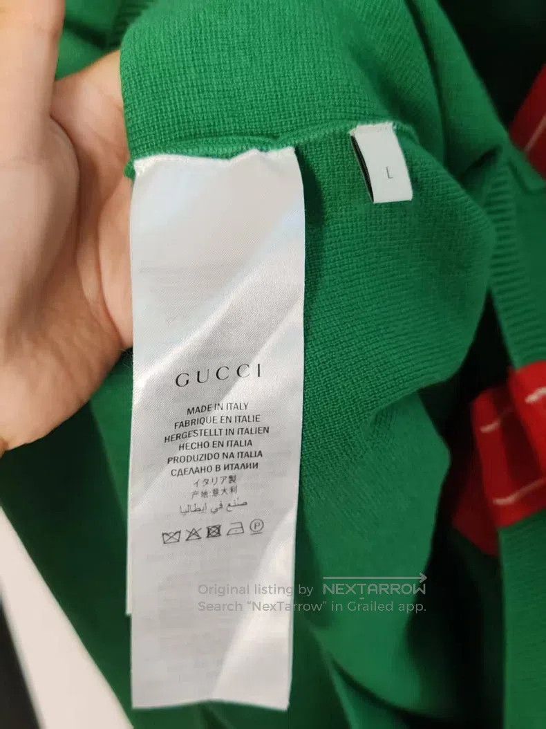 Gucci Gucci Embroidered logo cardigan coat Size L / US 10 / IT 46 - 3 Thumbnail