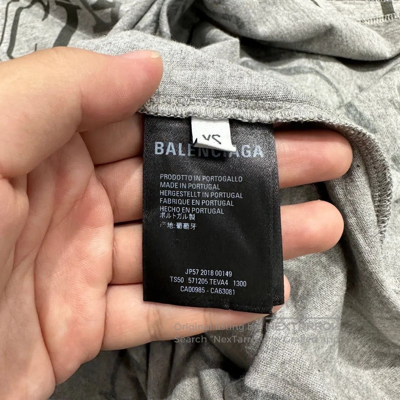 Balenciaga Balenciaga Graffiti Short Sleeve T-Shirt. Size US XS / EU 42 / 0 - 3 Thumbnail