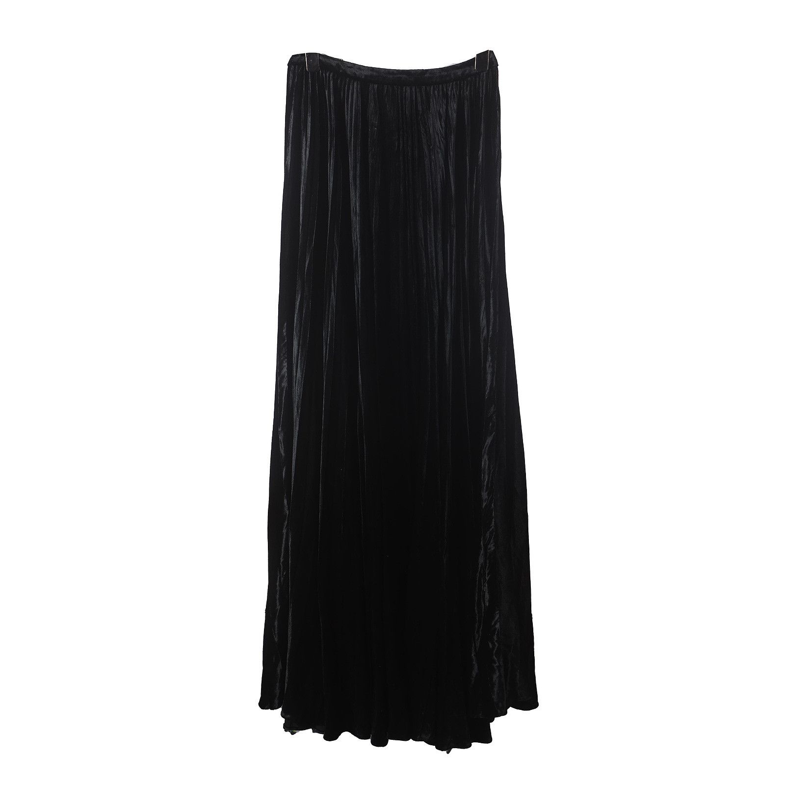 Saint Laurent Paris Saint Laurent Pleated Maxi Skirt Size 34 Size 25" / US 0 / IT 36 - 1 Thumbnail