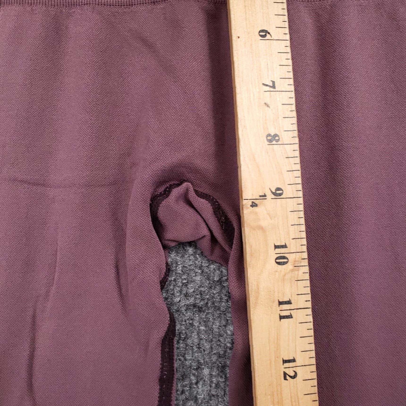 Gymshark GYMSHARK Leggings Womens 2XS 2XS Red Compression Seamless Hi Rise Cut Out Logo Ankle Activewear Athleisure Womens Fashion Size 24" / US 00 / IT 34 - 4 Thumbnail