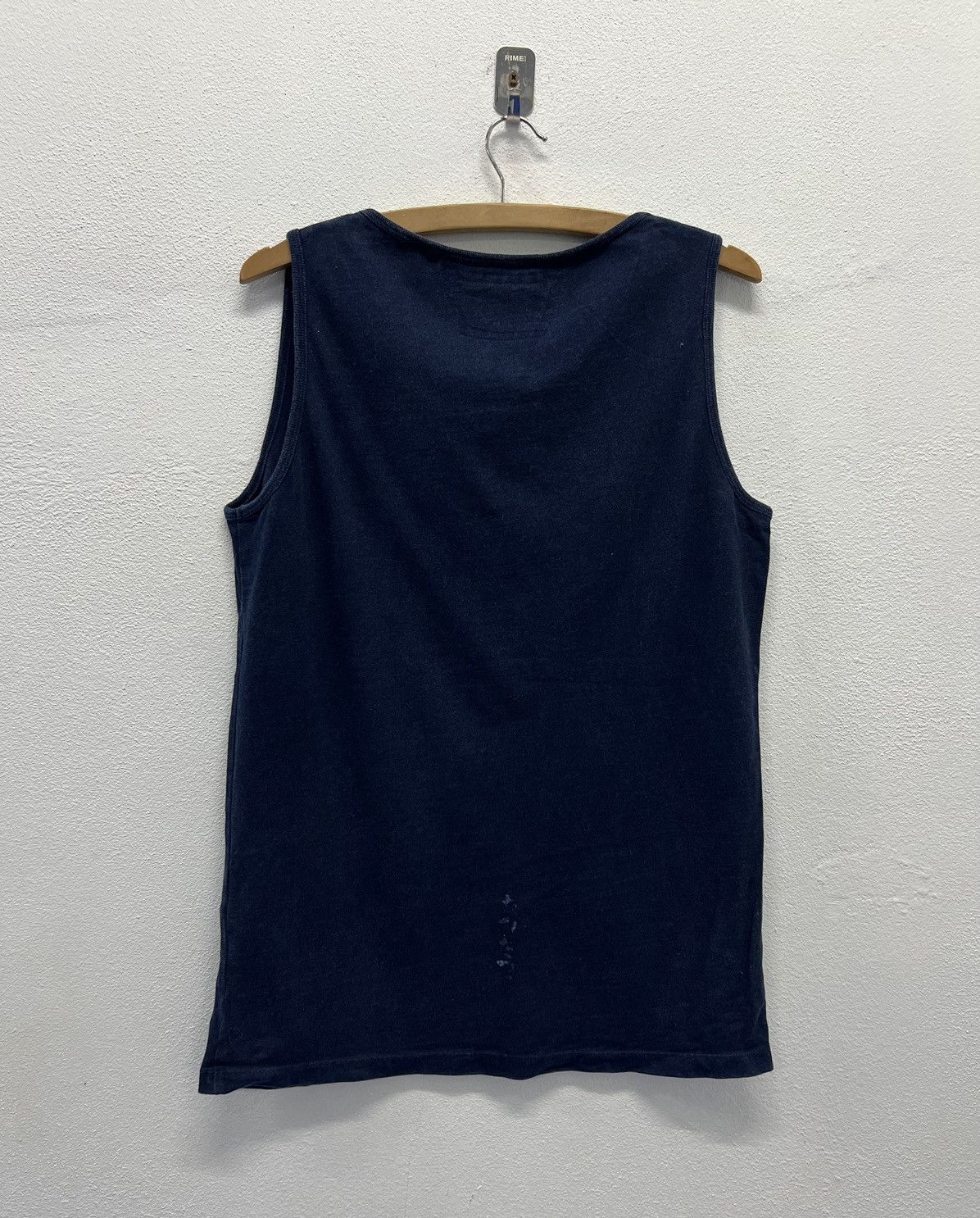 Indigo × Vintage VINTAGE INDIGO SLEEVELESS SHIRT Size US L / EU 52-54 / 3 - 2 Thumbnail