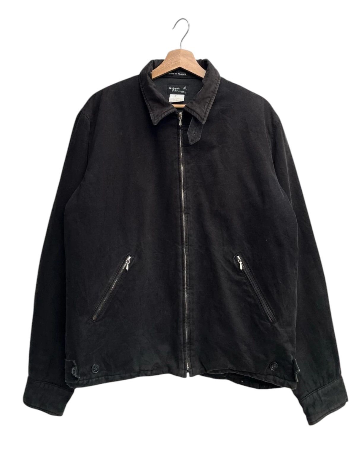 90s agnès b fake leather jacket 1063CU32_001_1.jpg