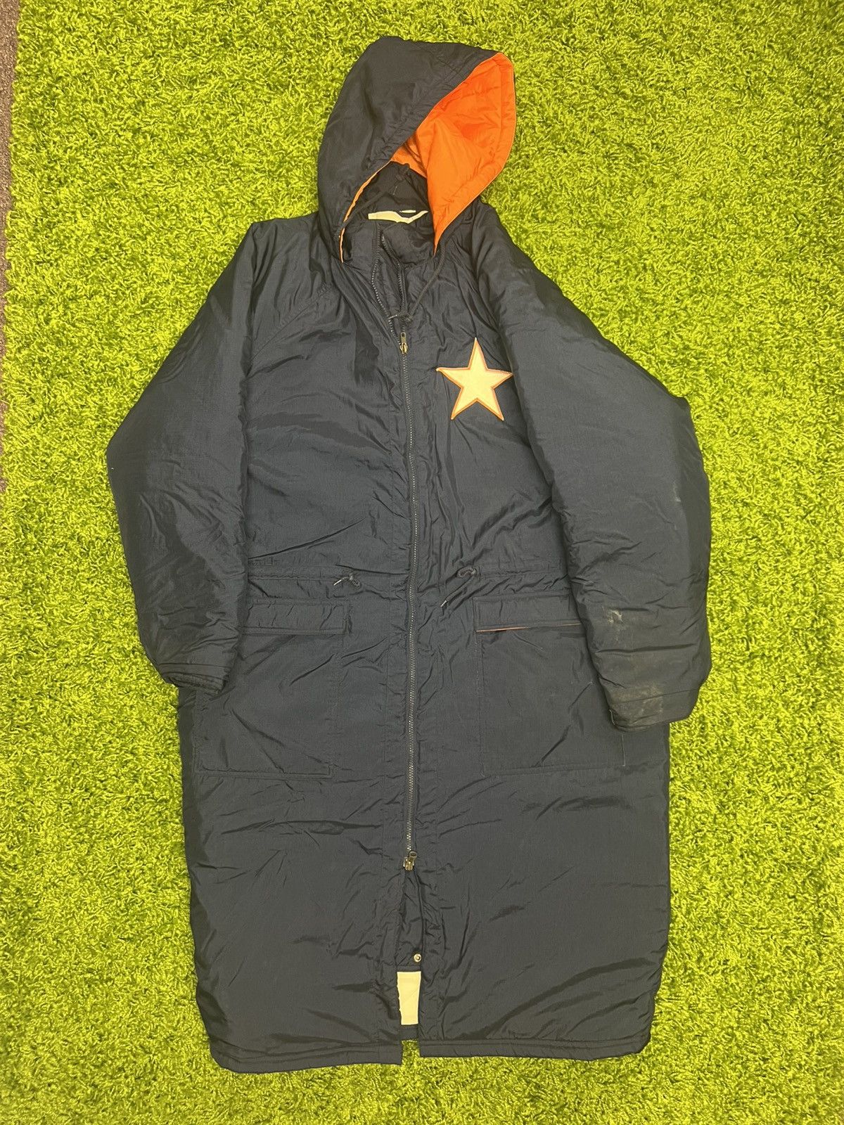 Apex One × Vintage Extremely Rare Vintage Astros Long Team Winter Coat Size US XL / EU 56 / 4 - 1 Thumbnail