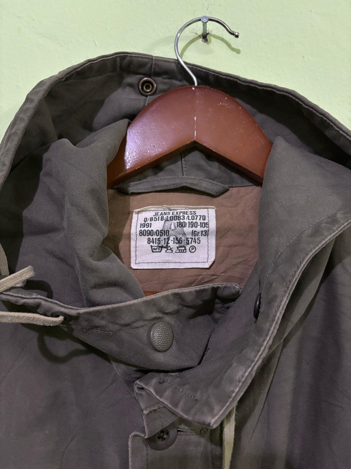 Vintage Vintage Military Jacket Germany Size US XL / EU 56 / 4 - 8 Thumbnail