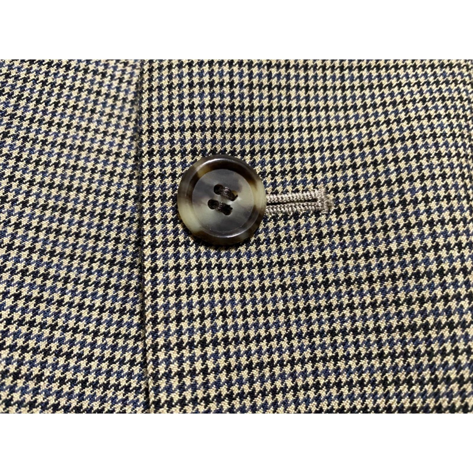 Brooks Brothers Brooks Brothers Blazer Mens 44 Multicolor Plaid Wool Cashmere Two-Button Jacket Regular Mature? Size 44R - 5 Thumbnail