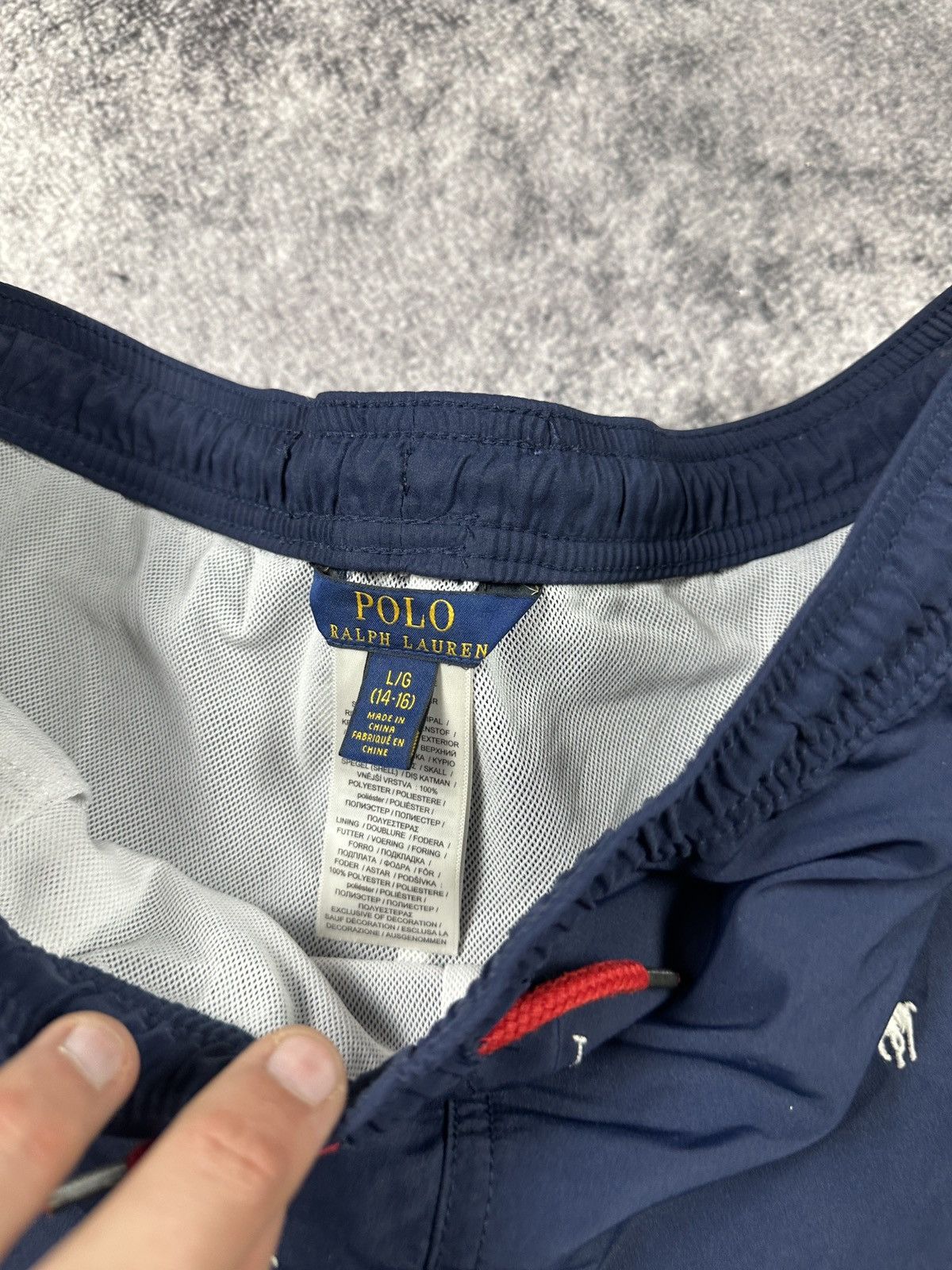 Polo Ralph Lauren Y2K Polo Ralph Lauren Monogram Casual Shorts Streetwear Rare Size US 29 - 3 Thumbnail