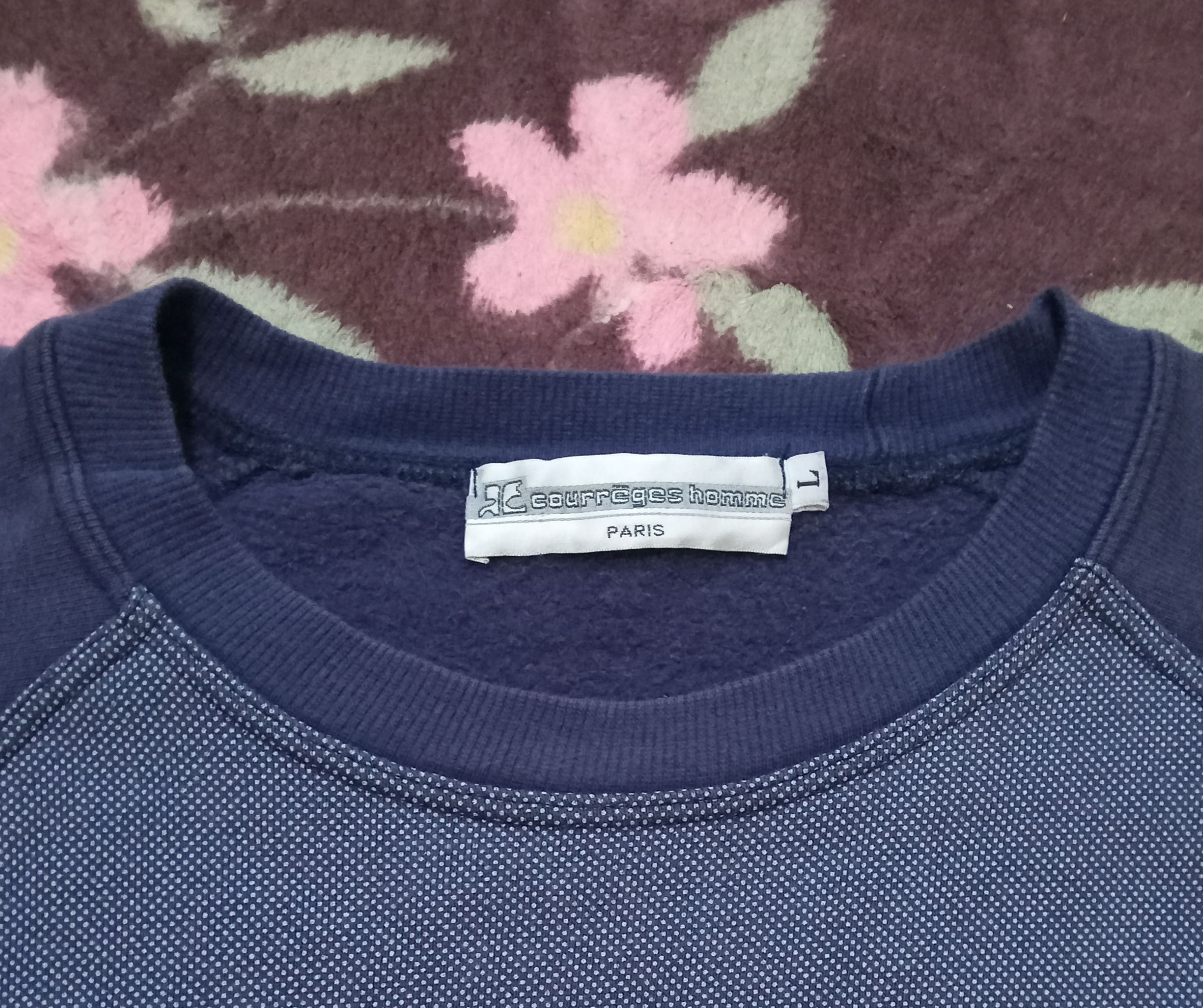 Courreges Courreges Vintage Sweatshirt / Sweater Size US L / EU 52-54 / 3 - 4 Thumbnail