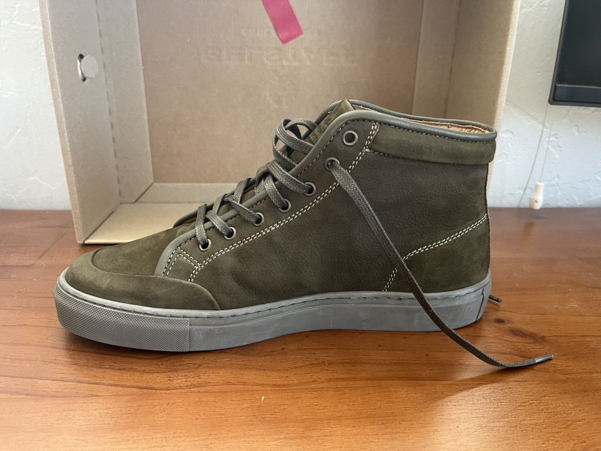 Belstaff Rally High Top Sneakers Size US 12 / EU 45 - 1 Thumbnail
