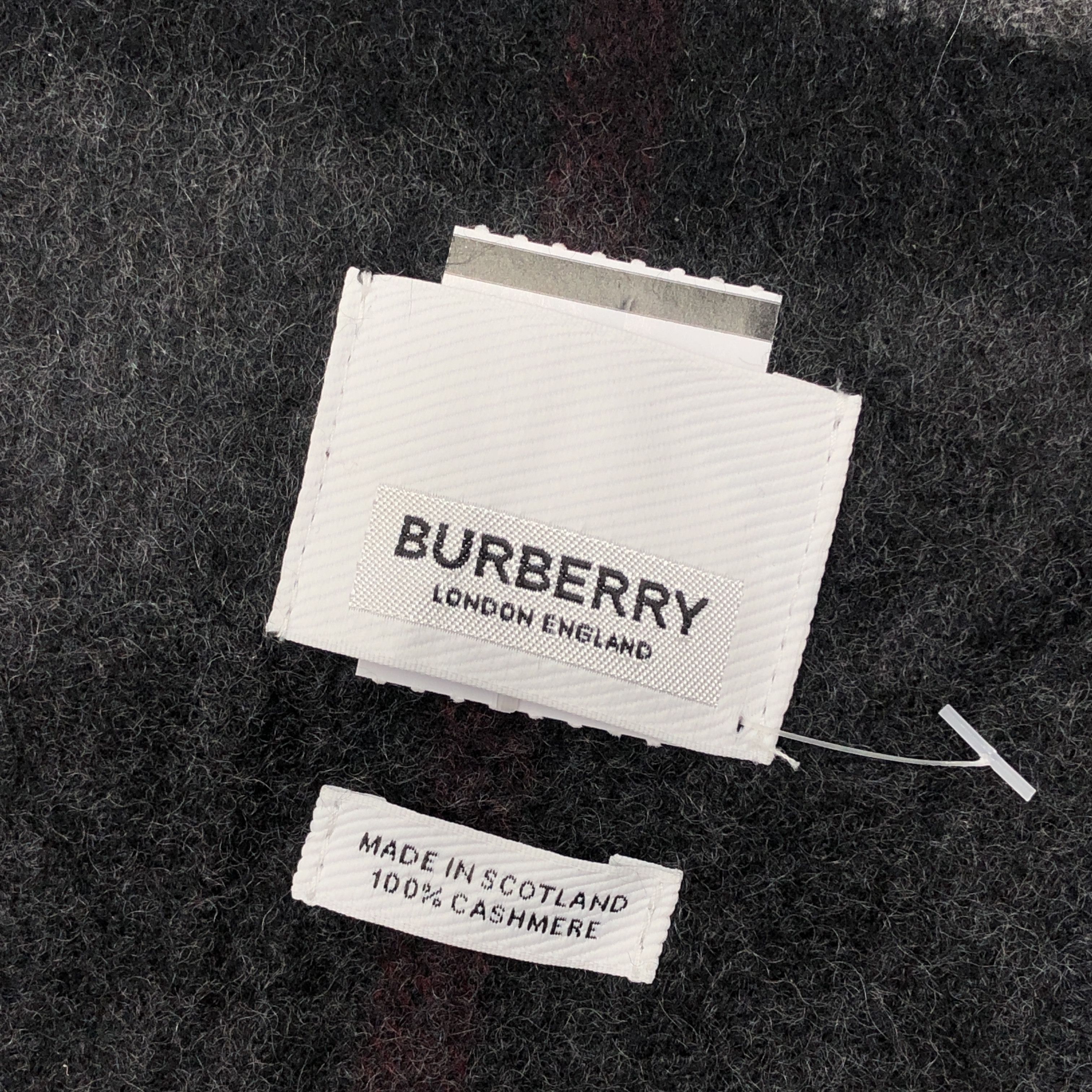 Burberry Vintage Burberry Scarf Muffler Wool Cashmere Winter Scarves Size ONE SIZE - 4 Thumbnail