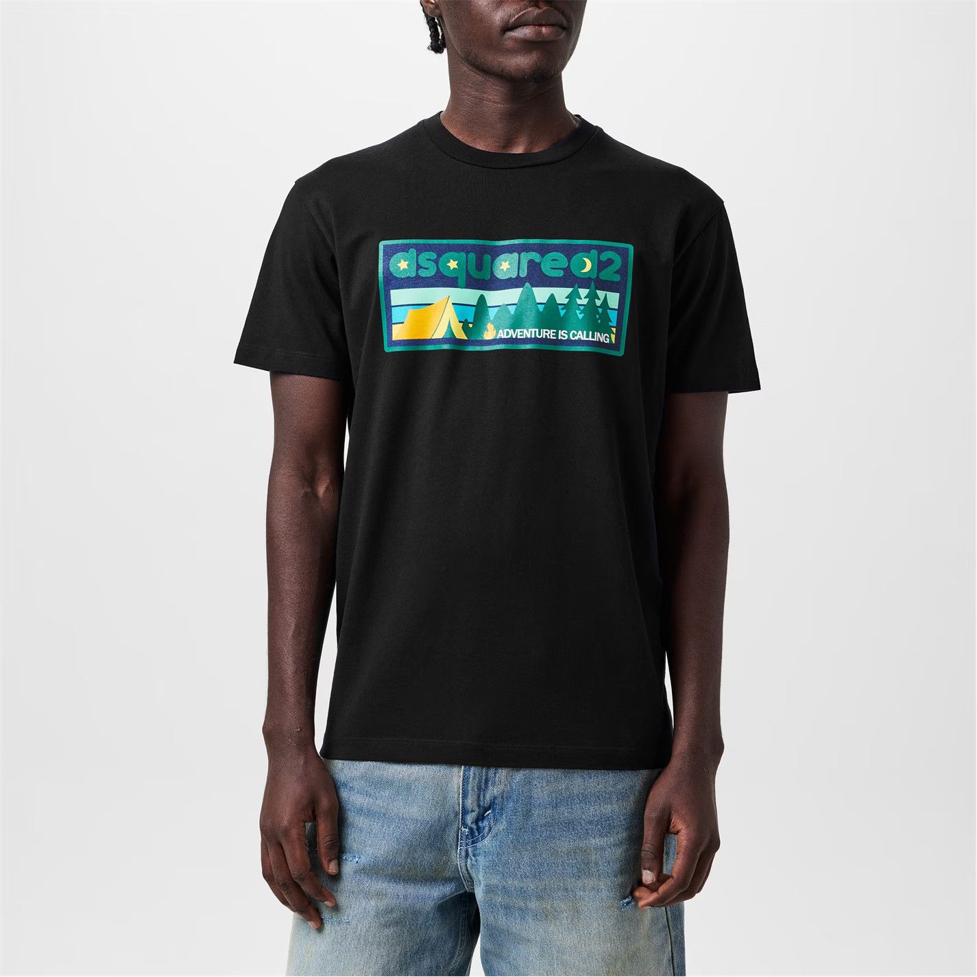 Dsquared2 o1g2r1mq0426 Cool Fit T-Shirt in Black Size US L / EU 52-54 / 3 - 3 Thumbnail