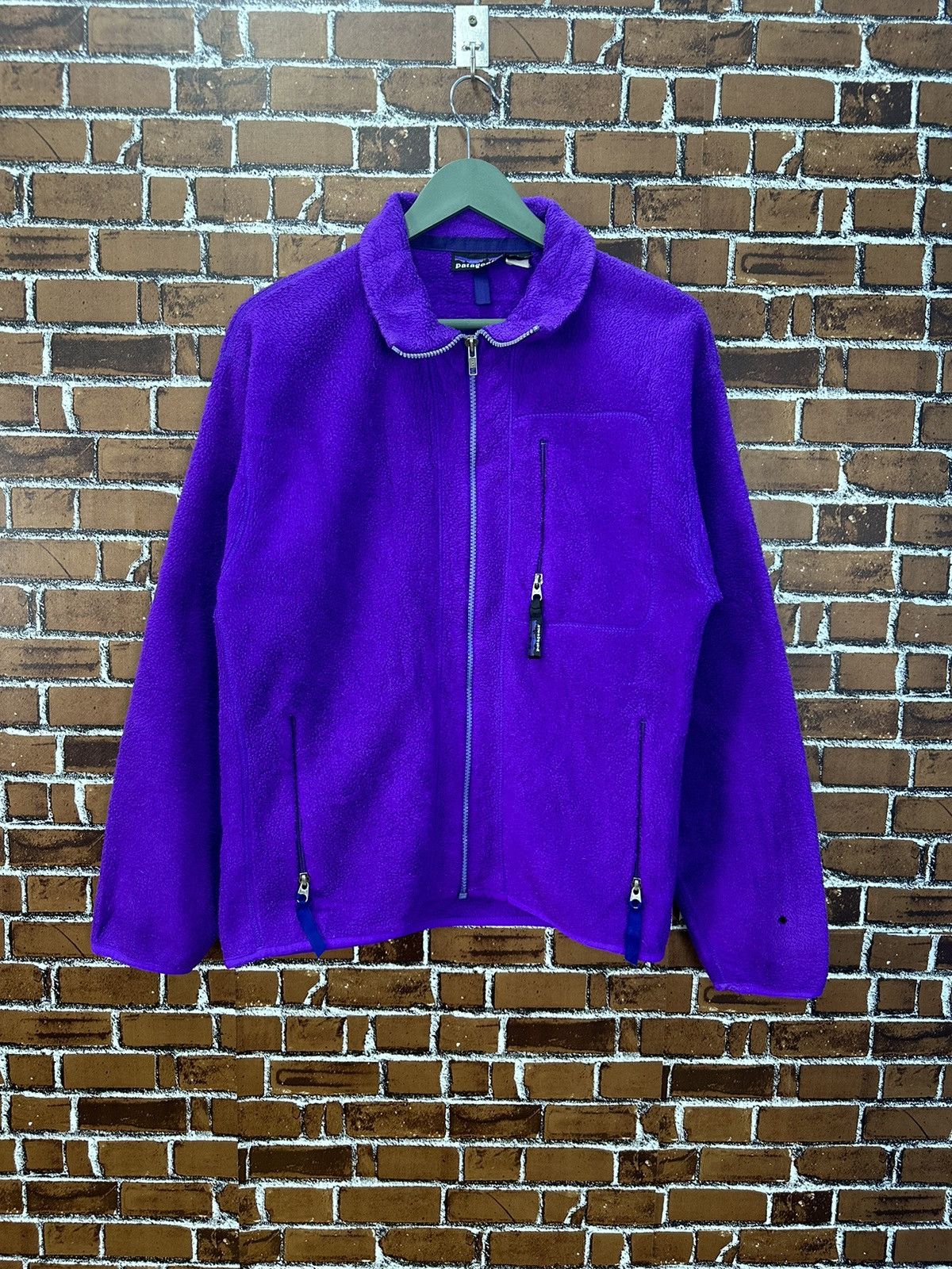 Patagonia Retro Patagonia Fleece Made In USA Zipper Jacket Z196 Size US S / EU 44-46 / 1 - 1 Thumbnail