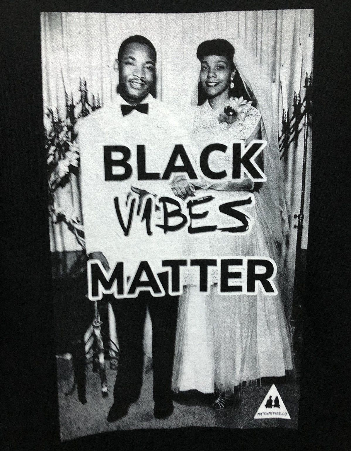 Hanes Vintage Hanes Black Vibes Matter Matchmyvibe.Co T-Shirt Size US L / EU 52-54 / 3 - 3 Thumbnail