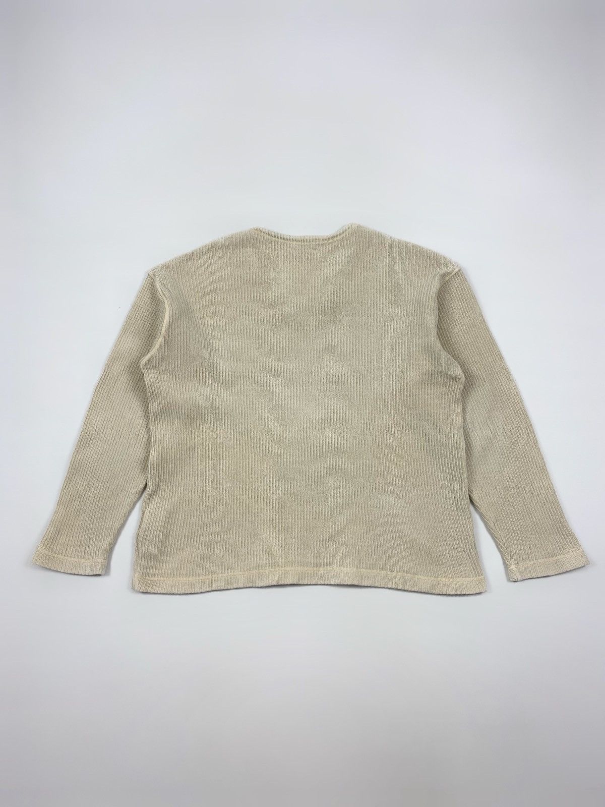 Boneville 1990’s Vintage Boneville Fisherman V-Neck Knit Sweater Size US L / EU 52-54 / 3 - 6 Thumbnail