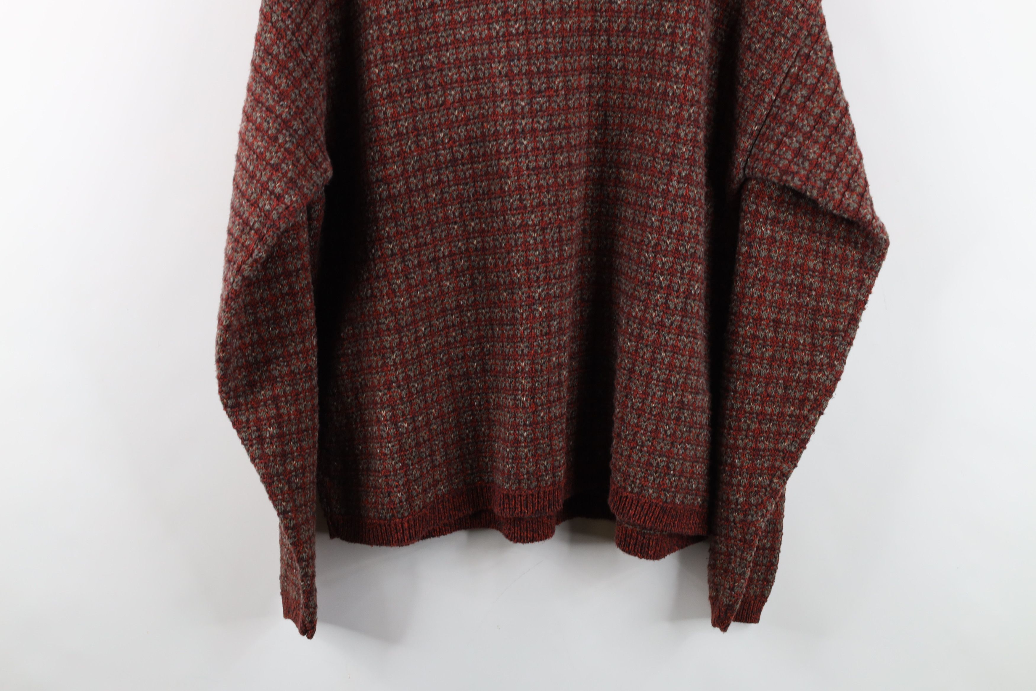 Vintage Vintage 90s Streetwear Ribbed Knit Crewneck Sweater Size US L / EU 52-54 / 3 - 8 Thumbnail