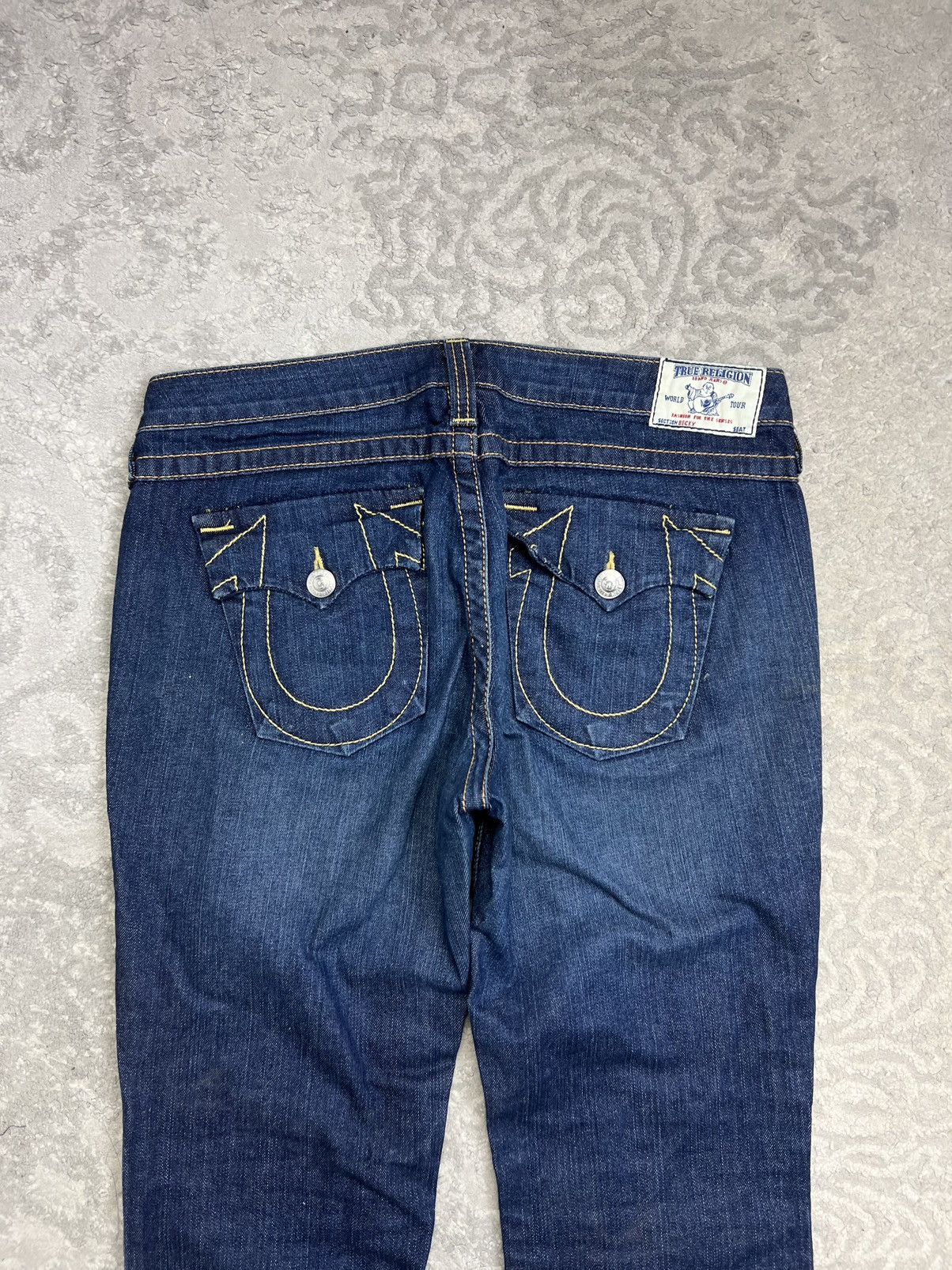 True Religion Unique True Religion Brand Jeans, Vintage USA, Japan Style Size US 32 / EU 48 - 3 Thumbnail