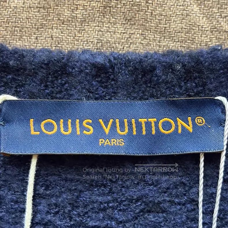 Louis Vuitton Louis Vuitton SS26 chest logo teddy sweater Size US XL / EU 56 / 4 - 3 Thumbnail