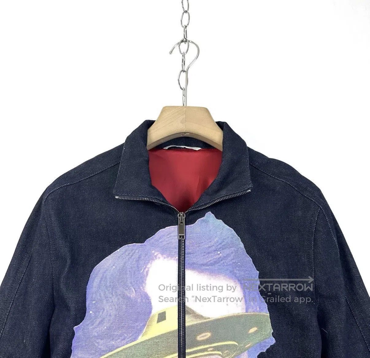 Valentino Black Graphic Print Zip. Size US S / EU 44-46 / 1 - 3 Thumbnail